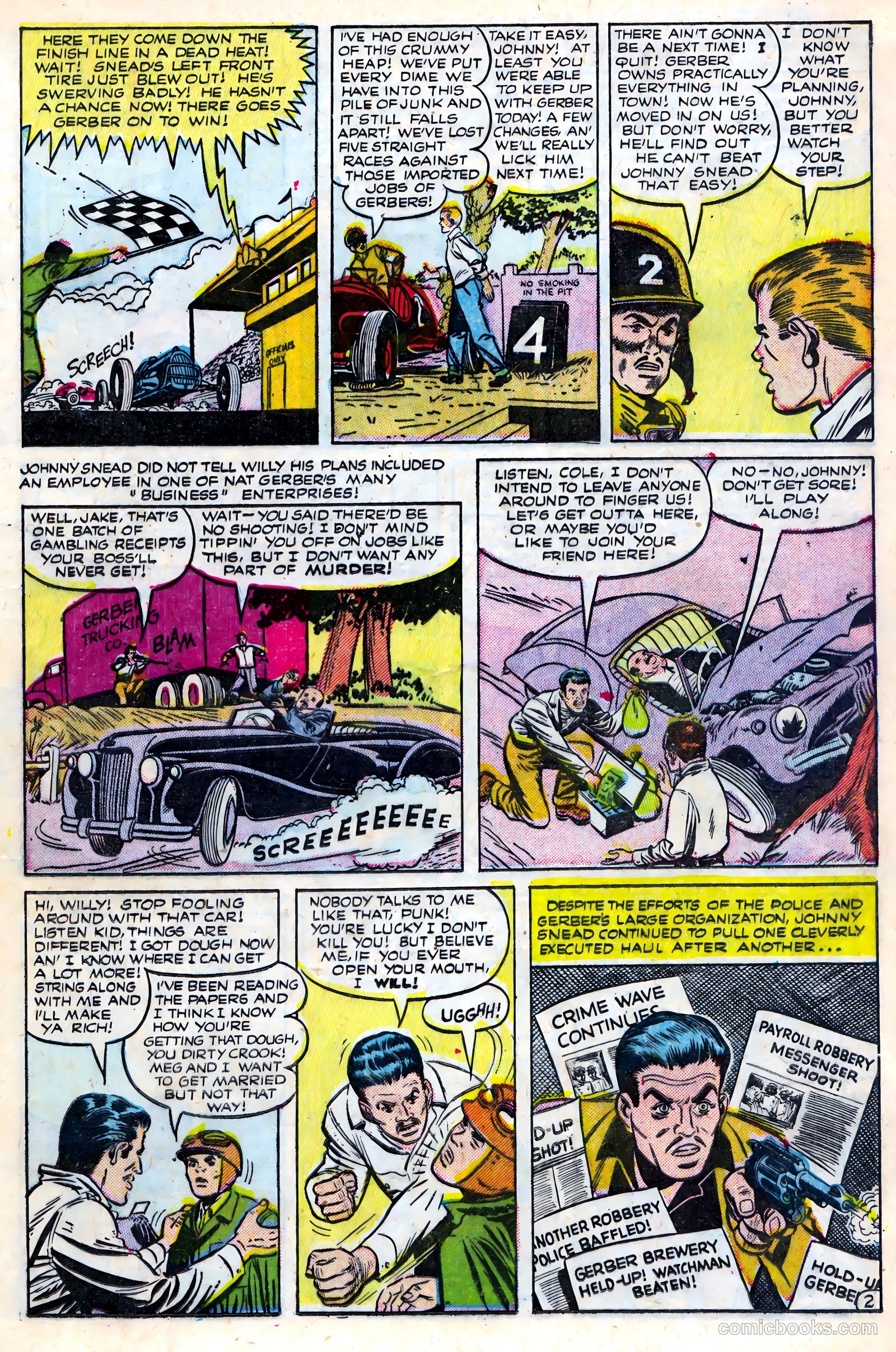 Crime Does Not Pay #130 (1953) — page 17