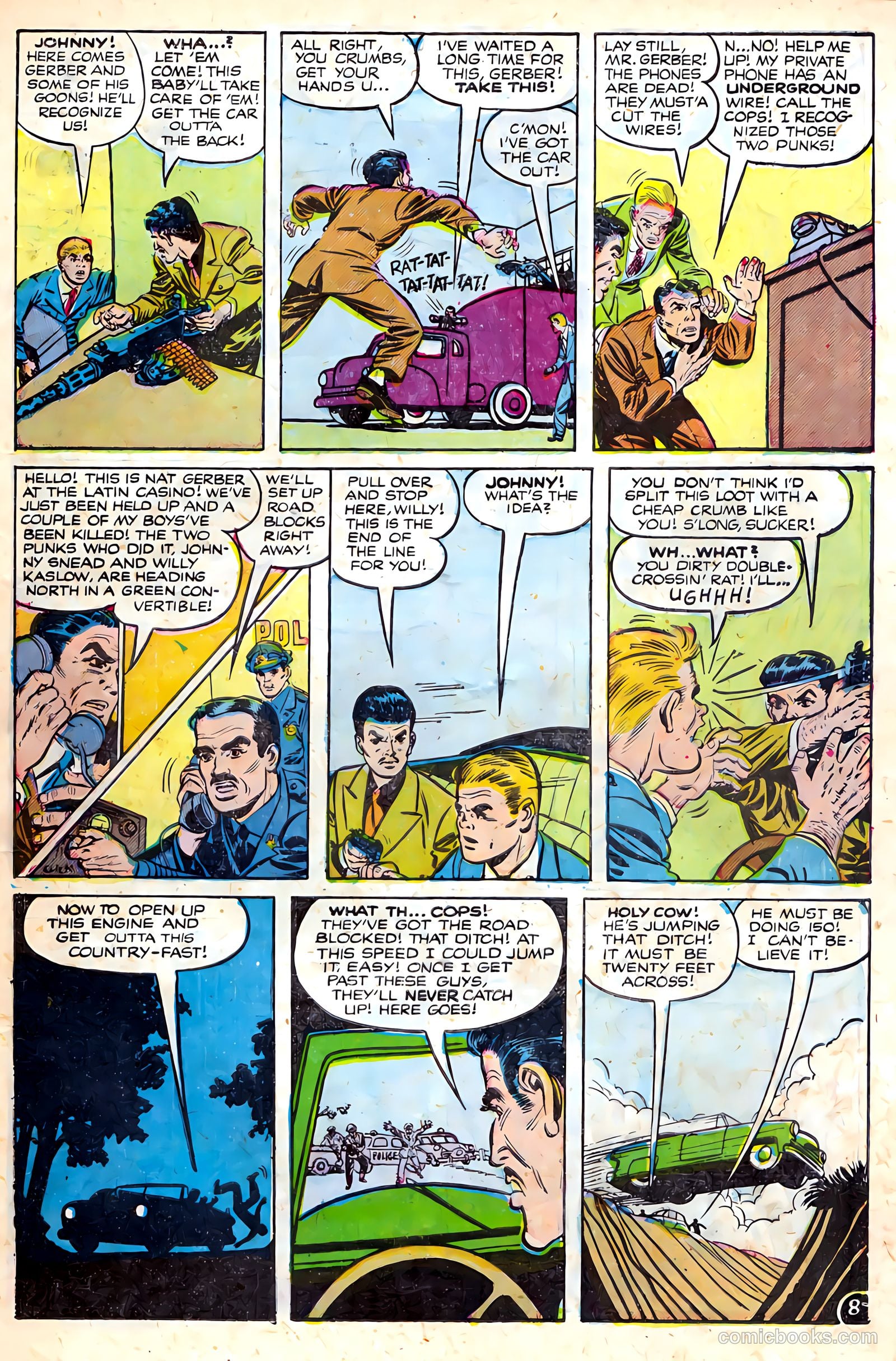 Crime Does Not Pay #130 (1953) — page 23