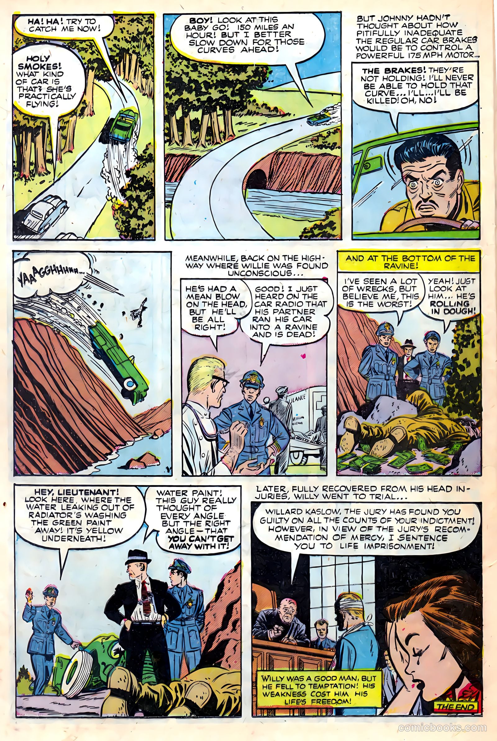 Crime Does Not Pay #130 (1953) — page 24