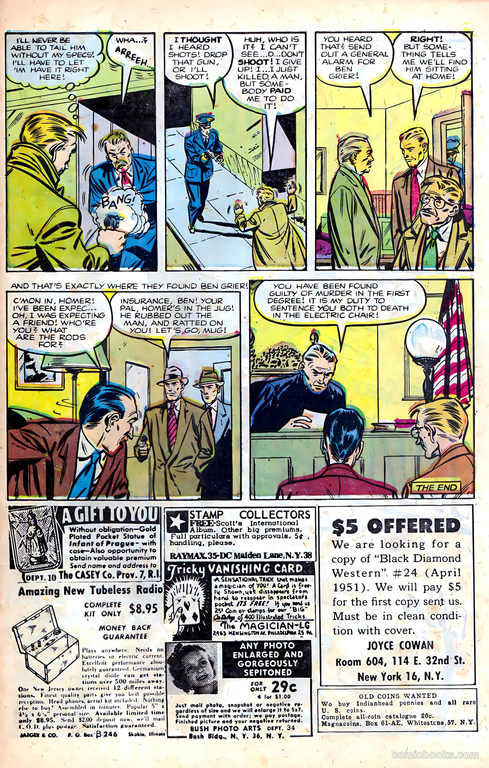 Crime Does Not Pay #130 (1953) — page 31