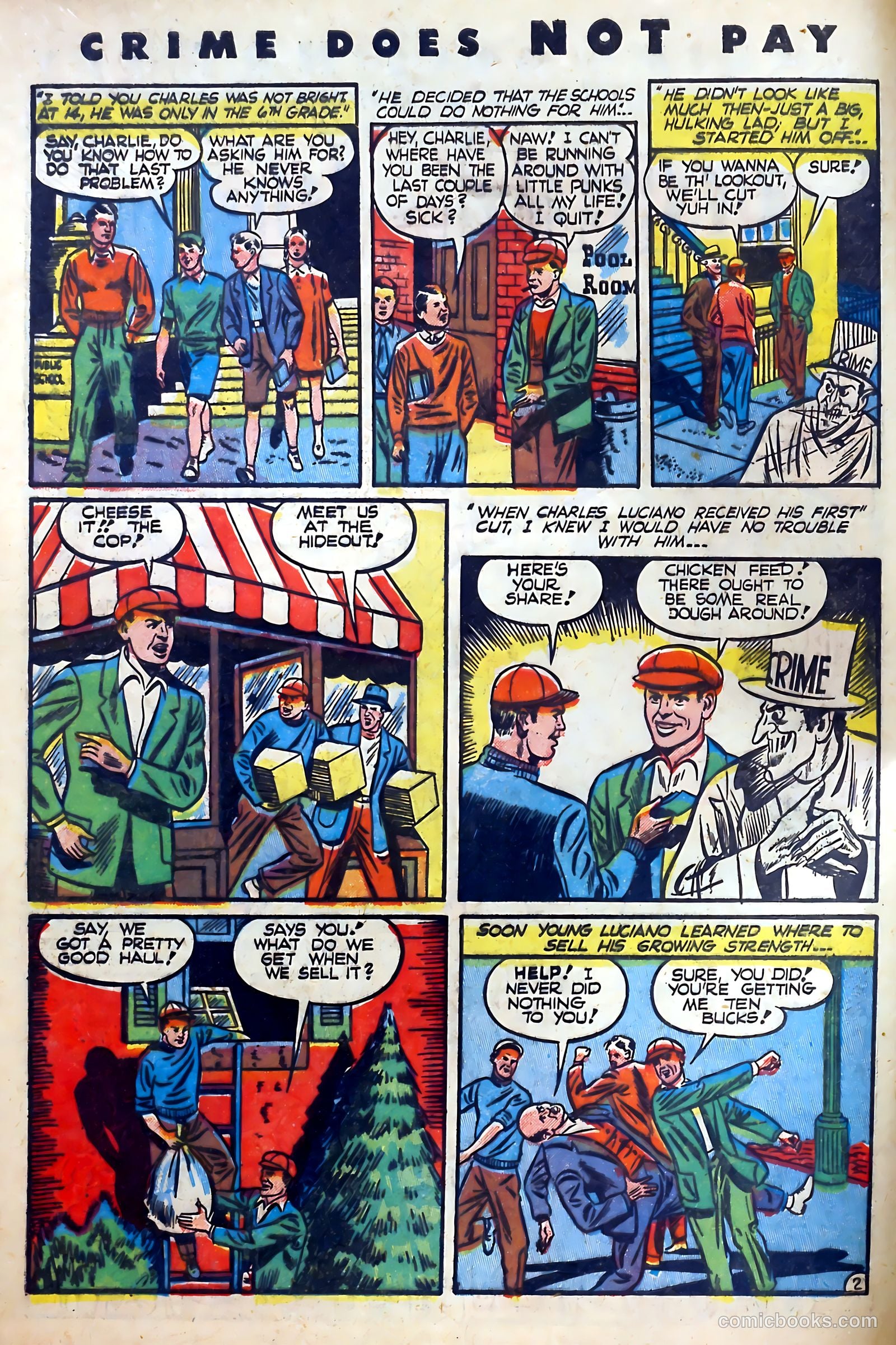 Crime Does Not Pay #26 (1943) — page 3 of 62
