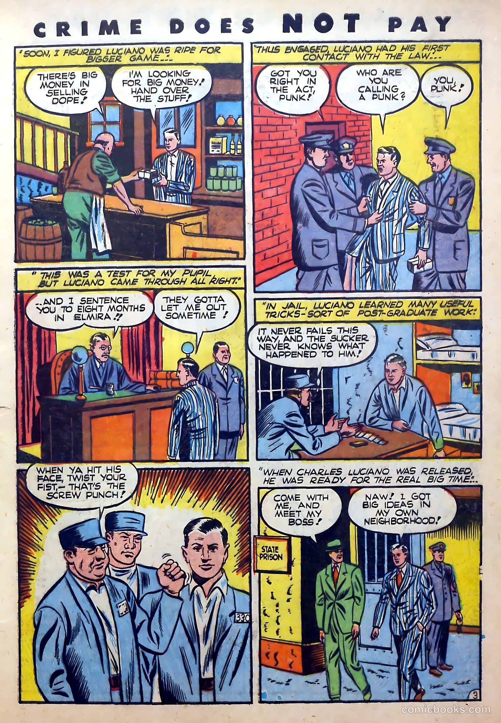 Crime Does Not Pay #26 (1943) — page 4 of 62