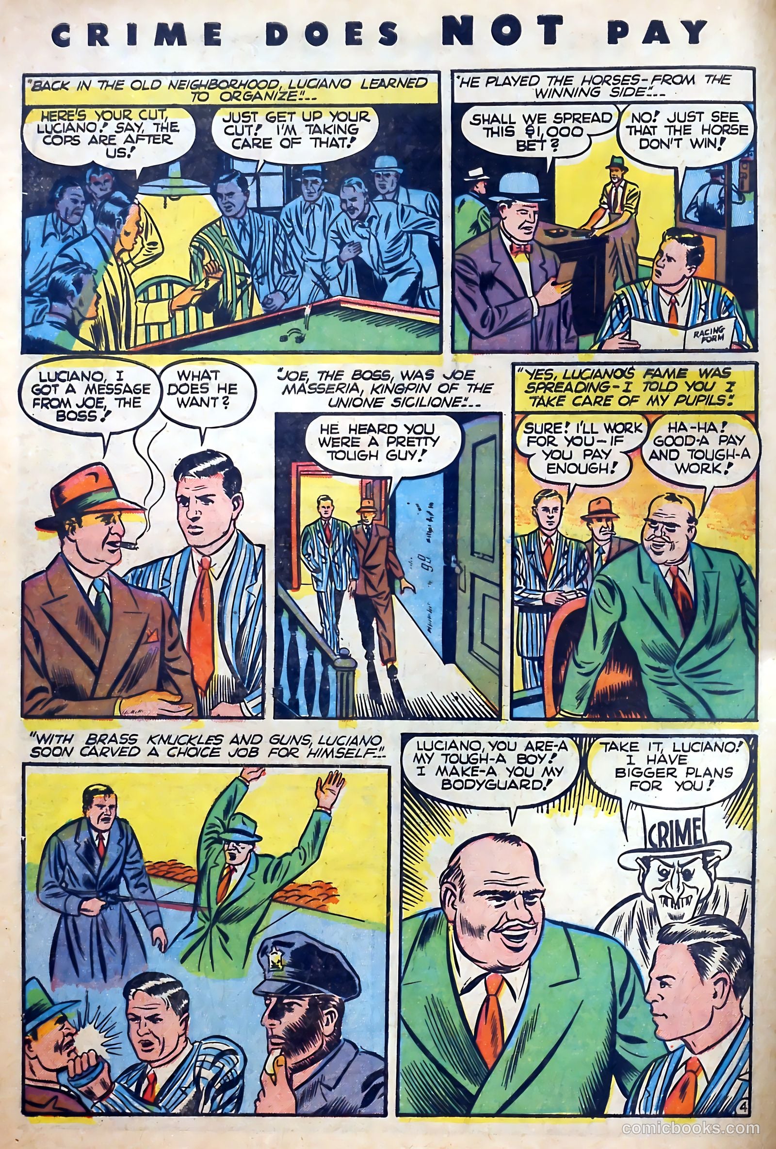 Crime Does Not Pay #26 (1943) — page 5 of 62