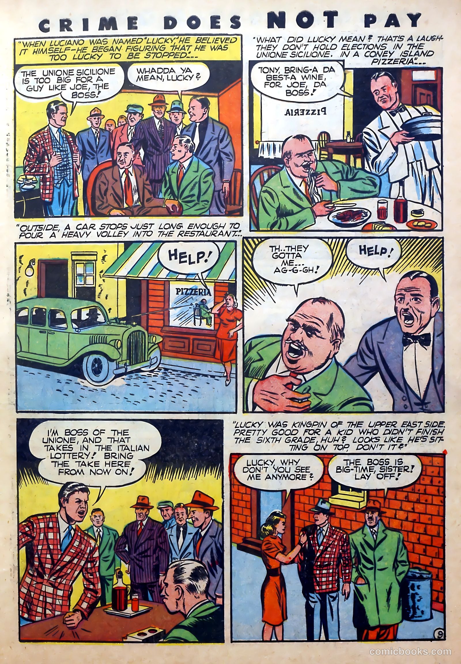 Crime Does Not Pay #26 (1943) — page 10 of 62