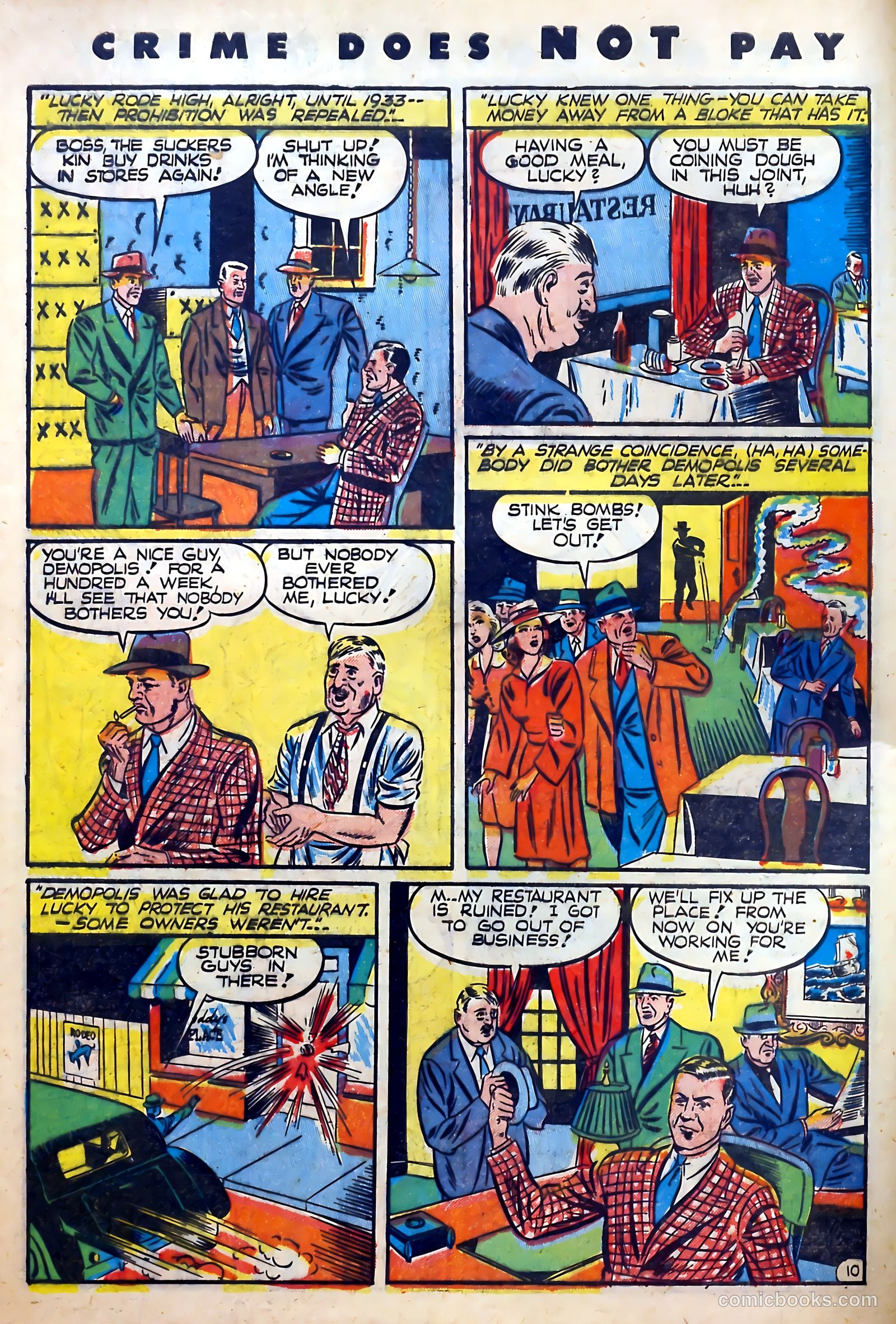Crime Does Not Pay #26 (1943) — page 11 of 62