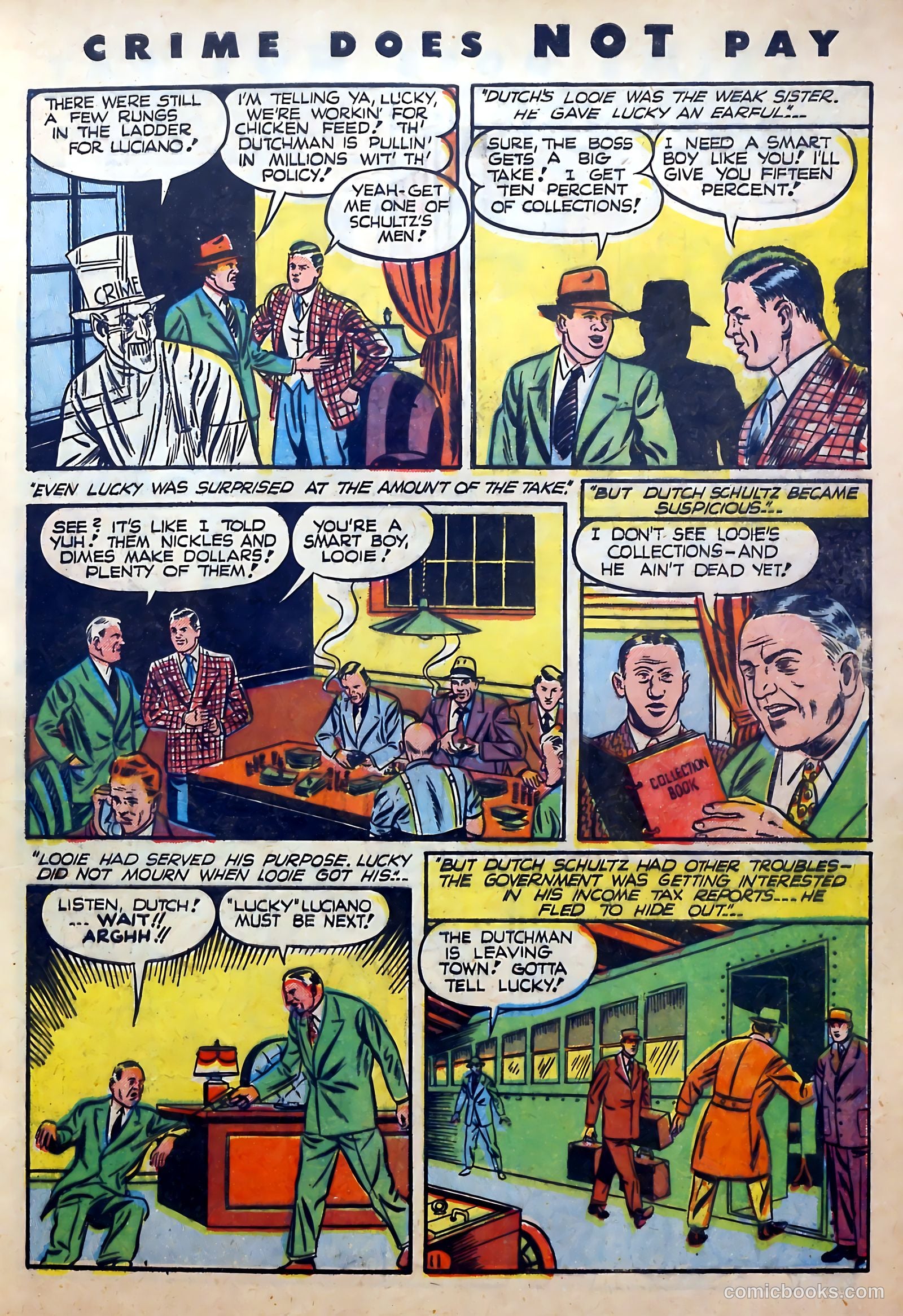 Crime Does Not Pay #26 (1943) — page 12 of 62