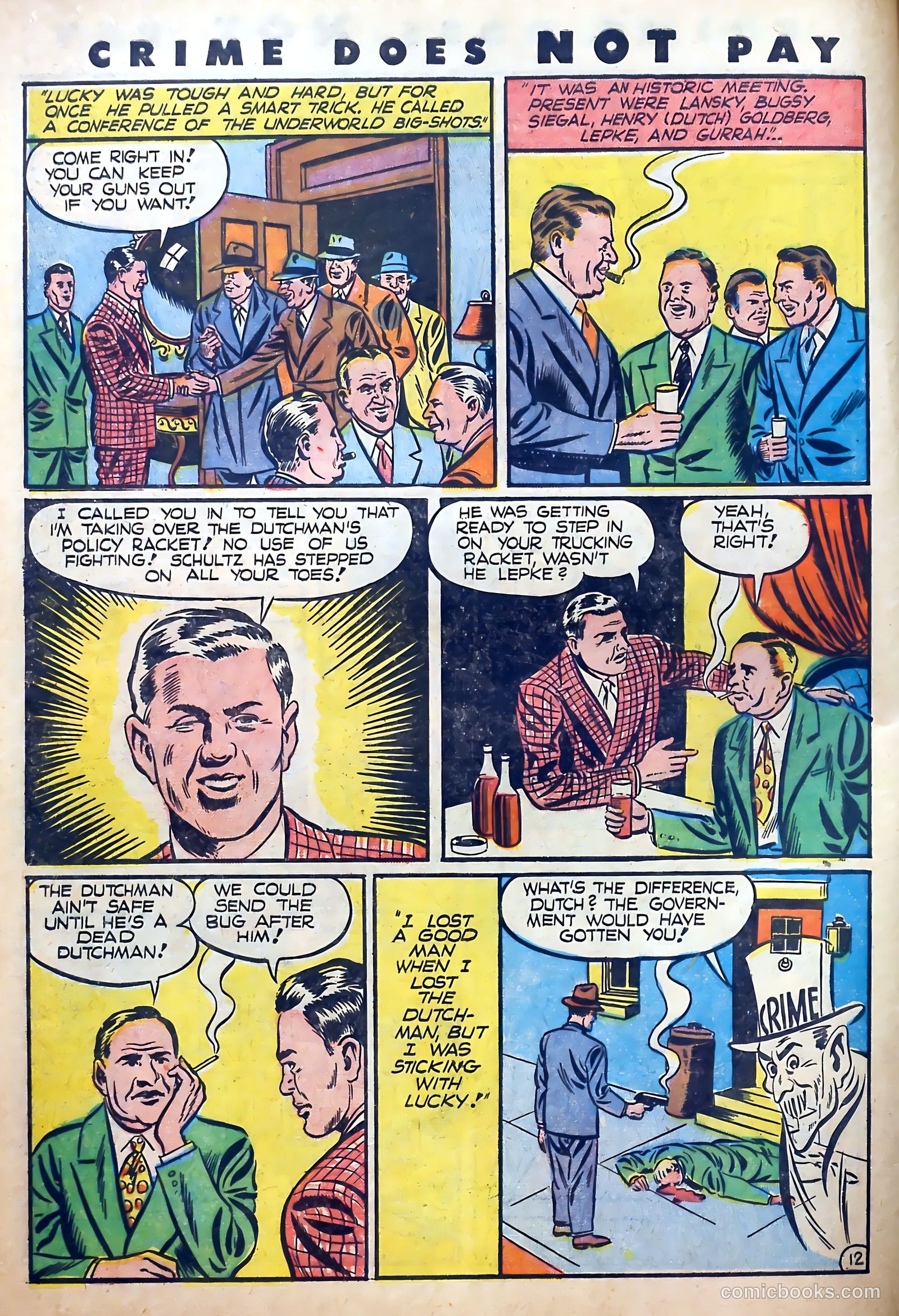Crime Does Not Pay #26 (1943) — page 13 of 62
