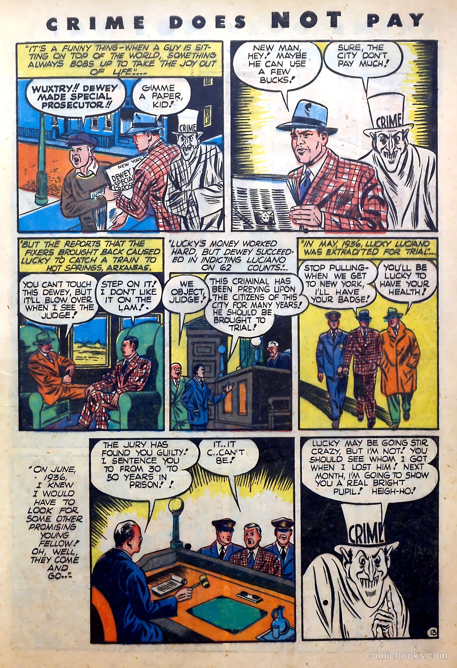 Crime Does Not Pay #26 (1943) — page 14 of 62