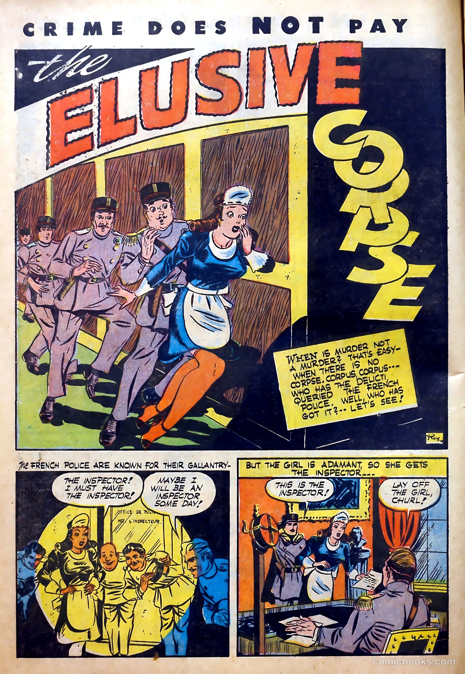 Crime Does Not Pay #26 (1943) — page 15 of 62