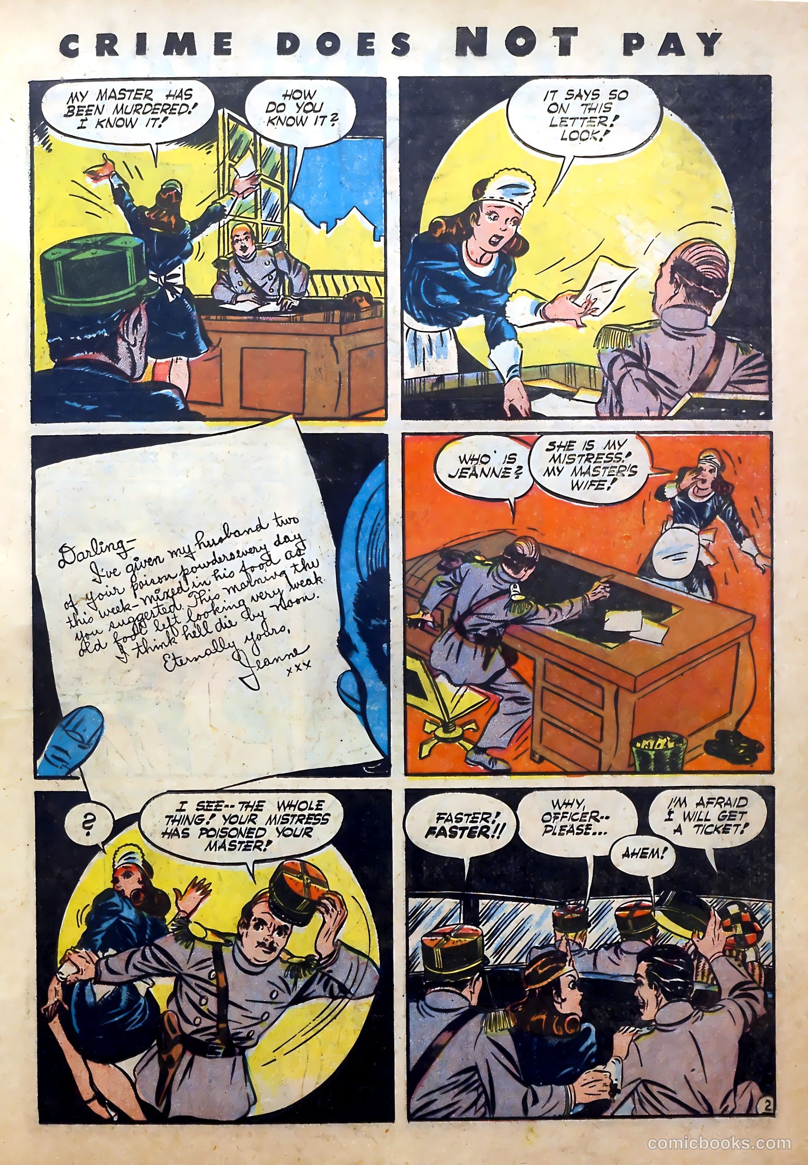 Crime Does Not Pay #26 (1943) — page 16 of 62