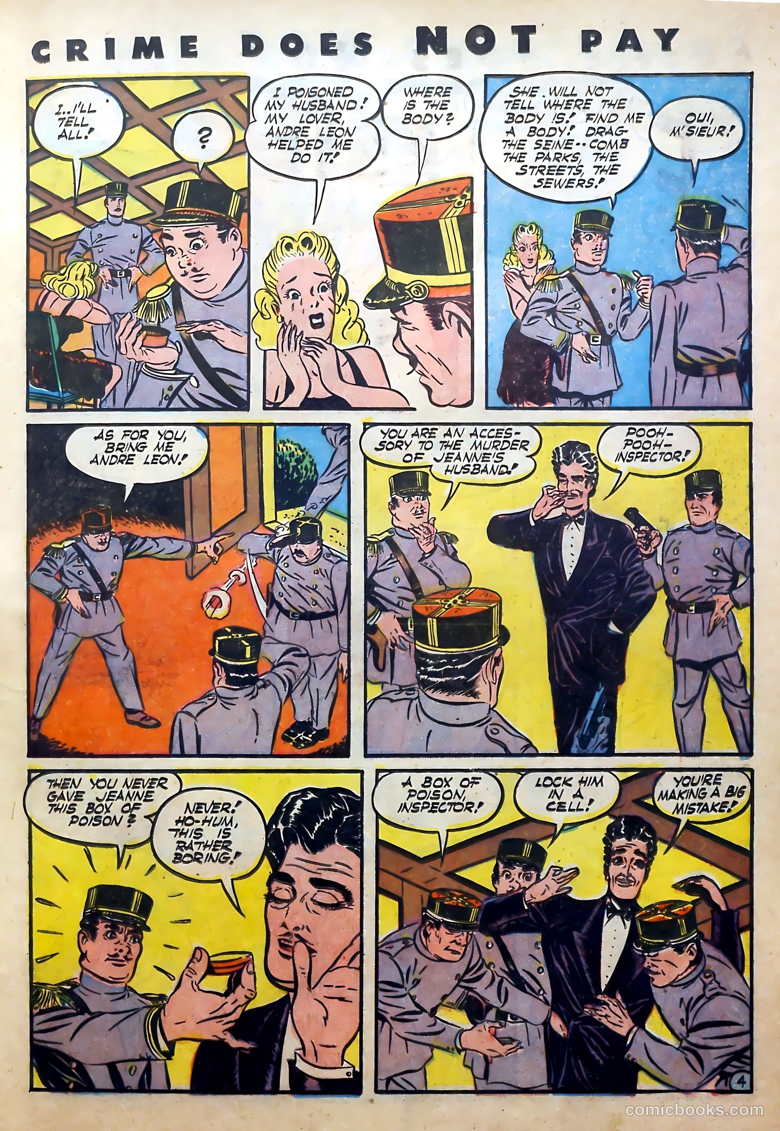 Crime Does Not Pay #26 (1943) — page 18 of 62