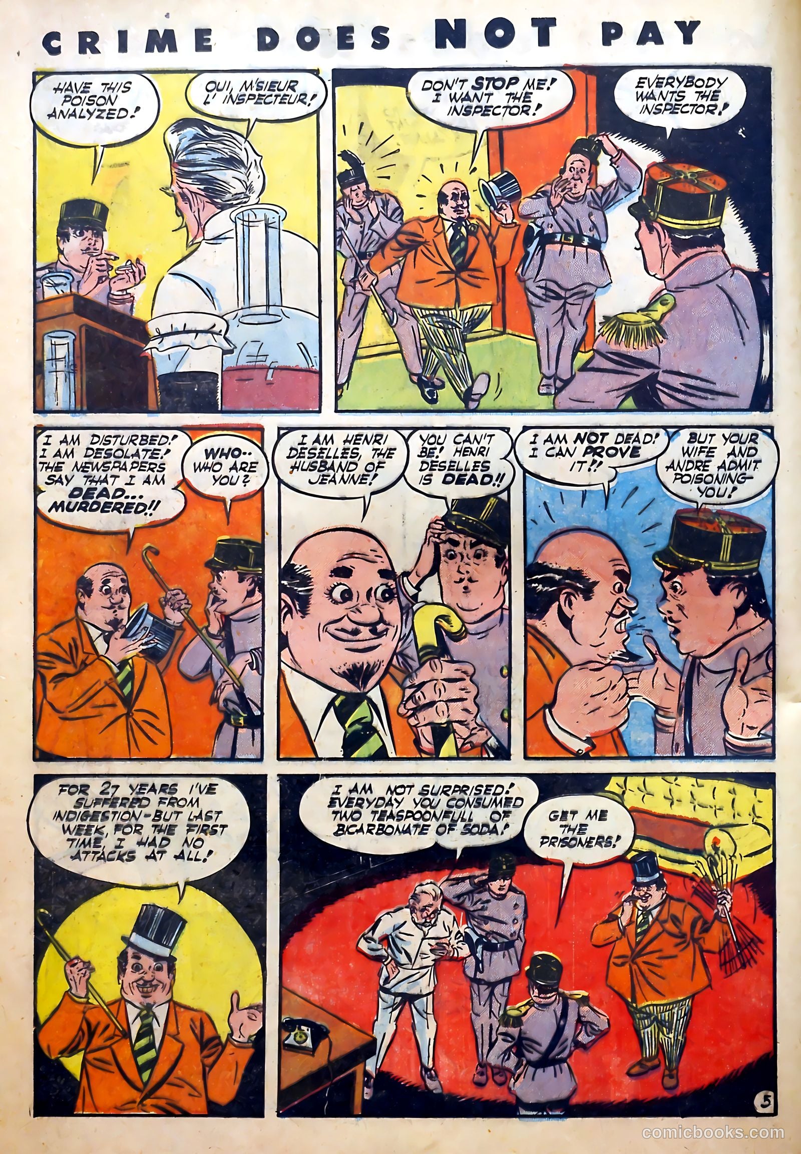 Crime Does Not Pay #26 (1943) — page 19 of 62