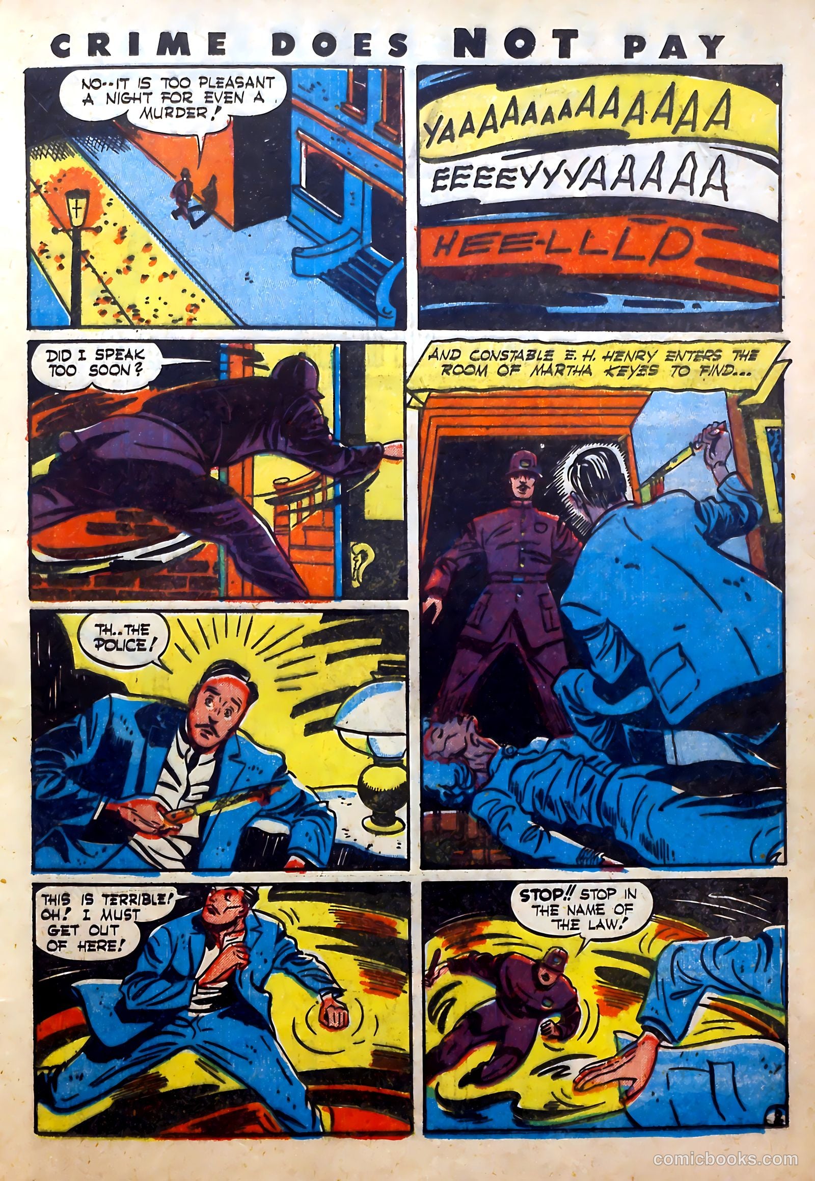 Crime Does Not Pay #26 (1943) — page 22 of 62