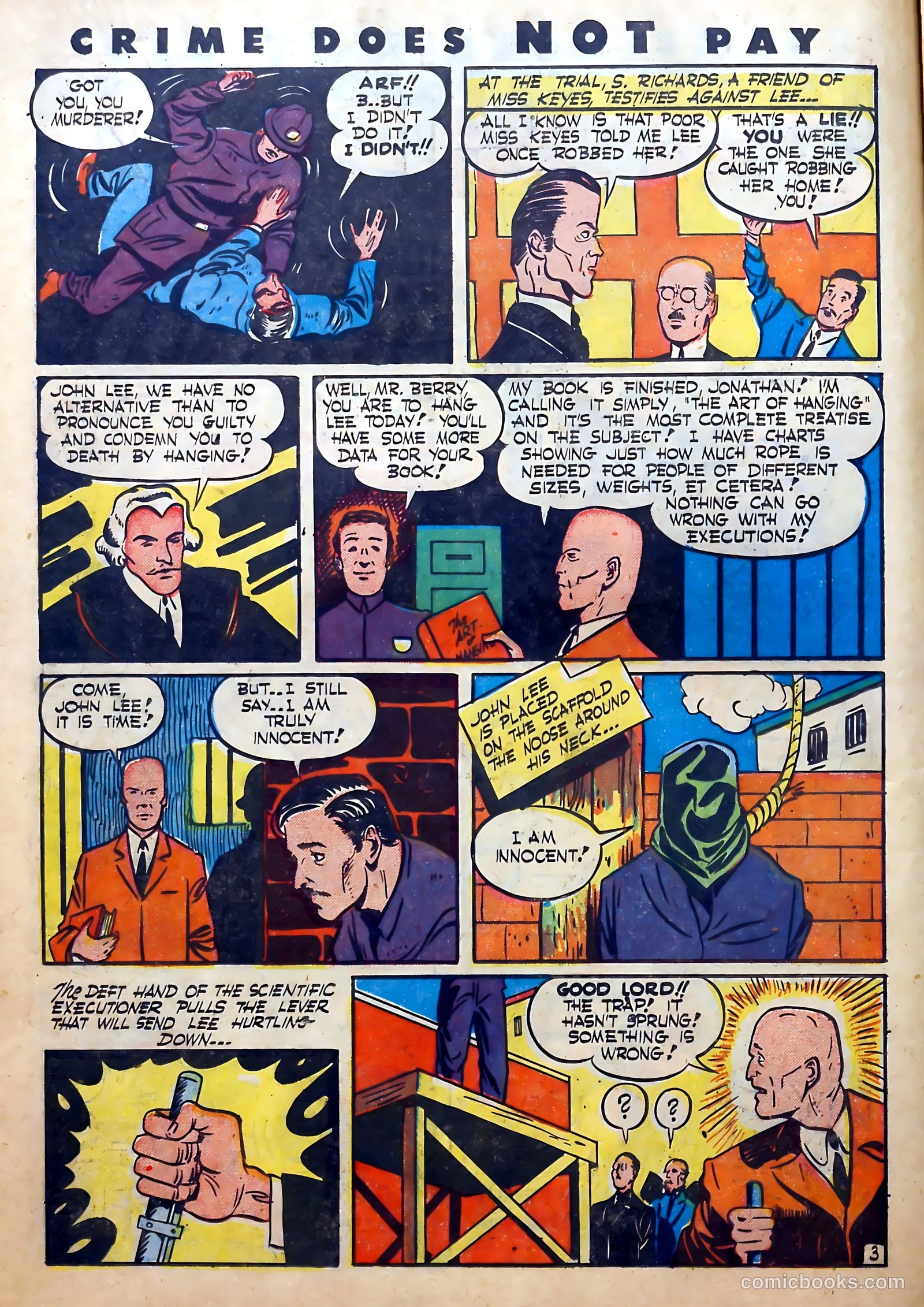 Crime Does Not Pay #26 (1943) — page 23 of 62