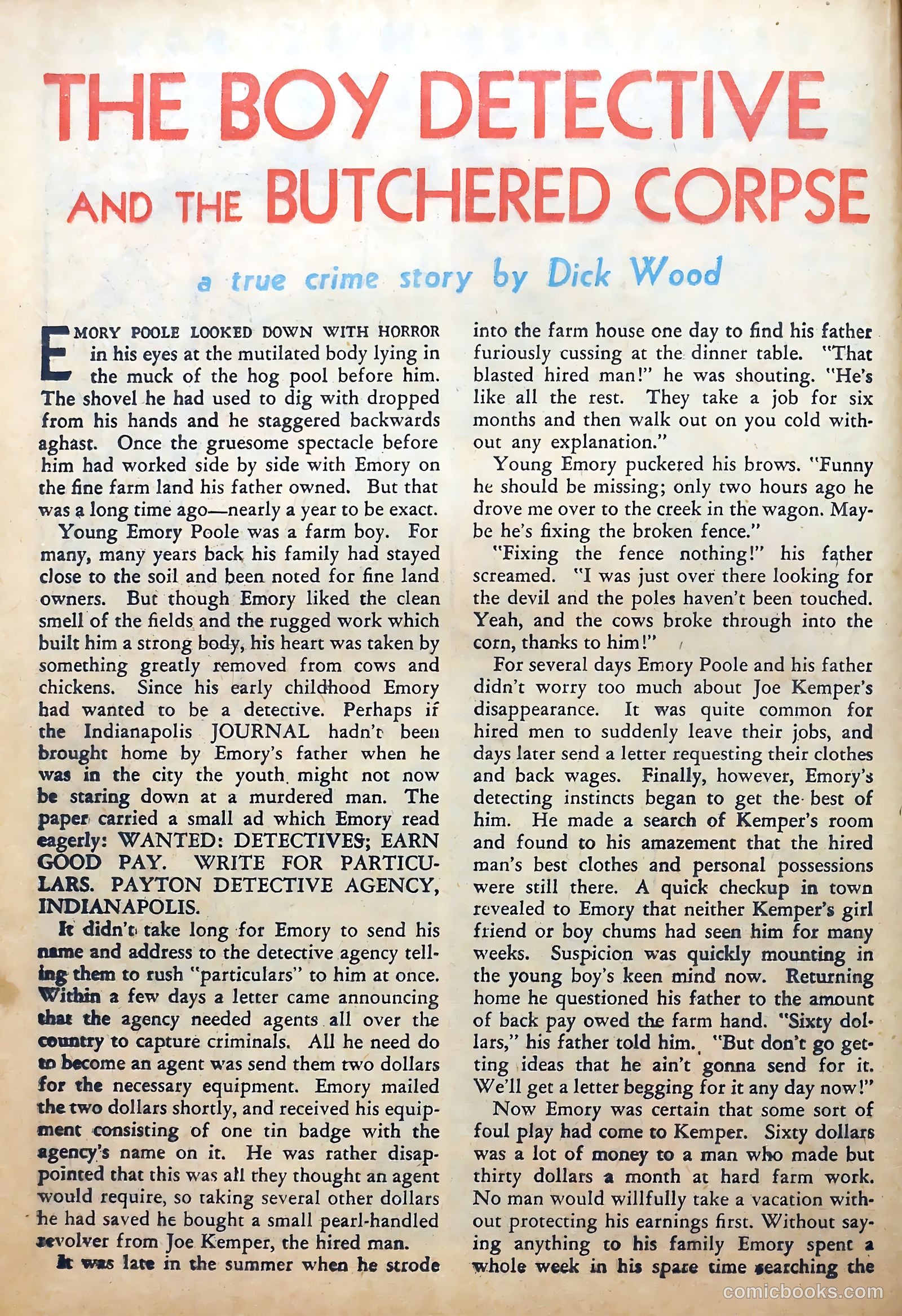 Crime Does Not Pay #26 (1943) — page 29 of 62