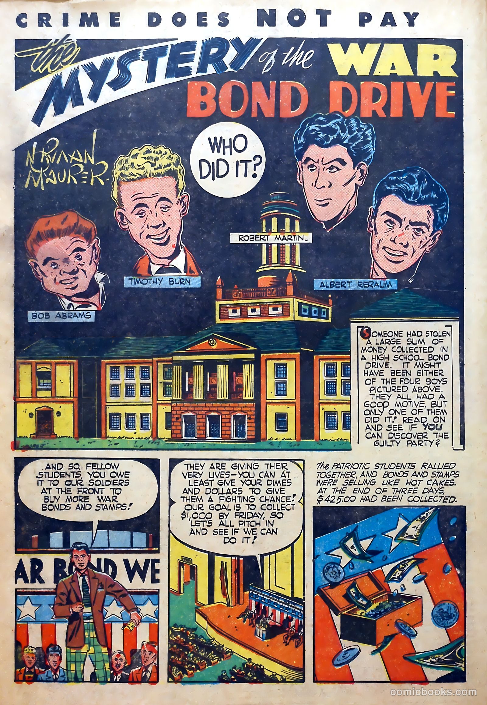 Crime Does Not Pay #26 (1943) — page 31 of 62