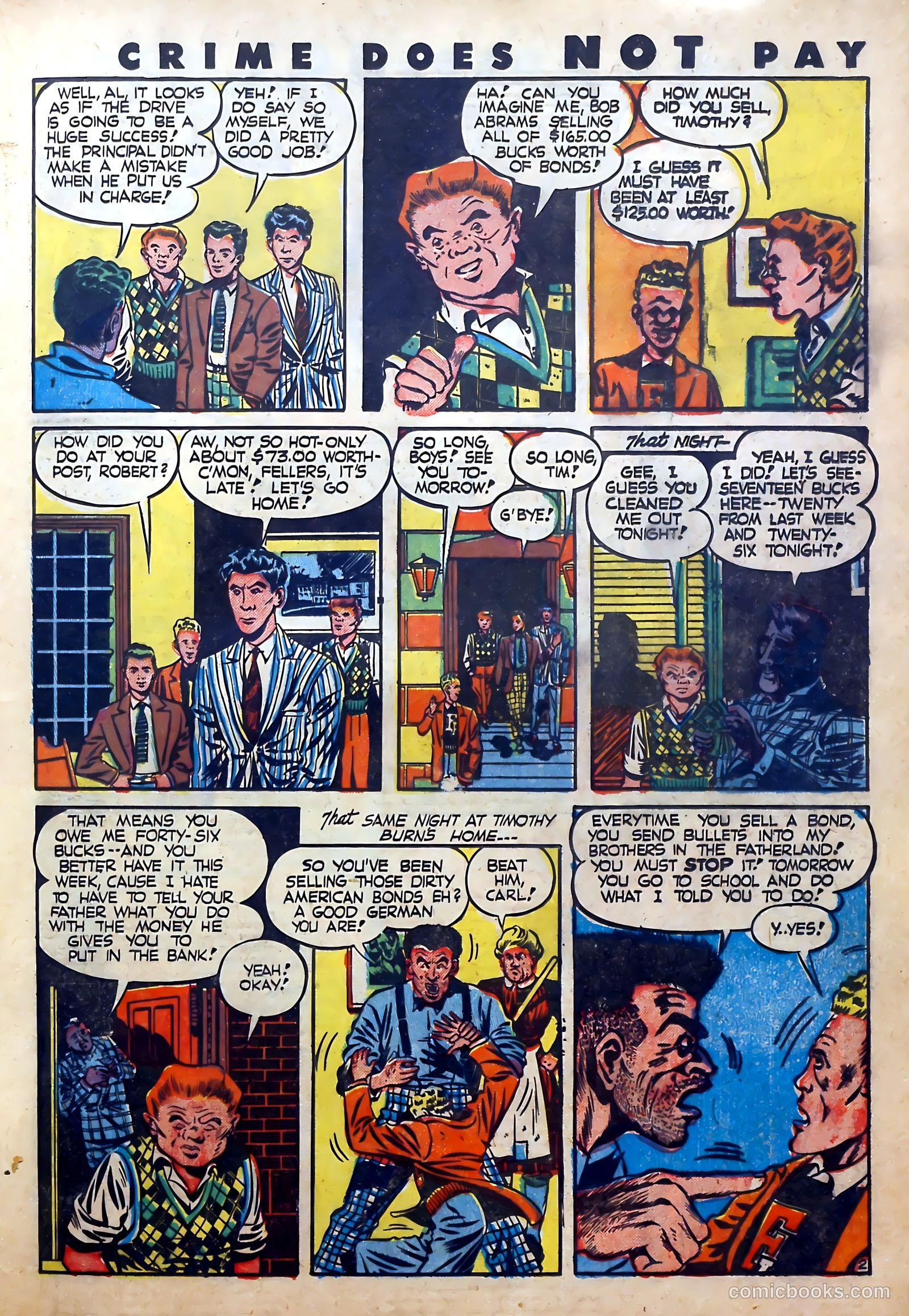 Crime Does Not Pay #26 (1943) — page 32 of 62