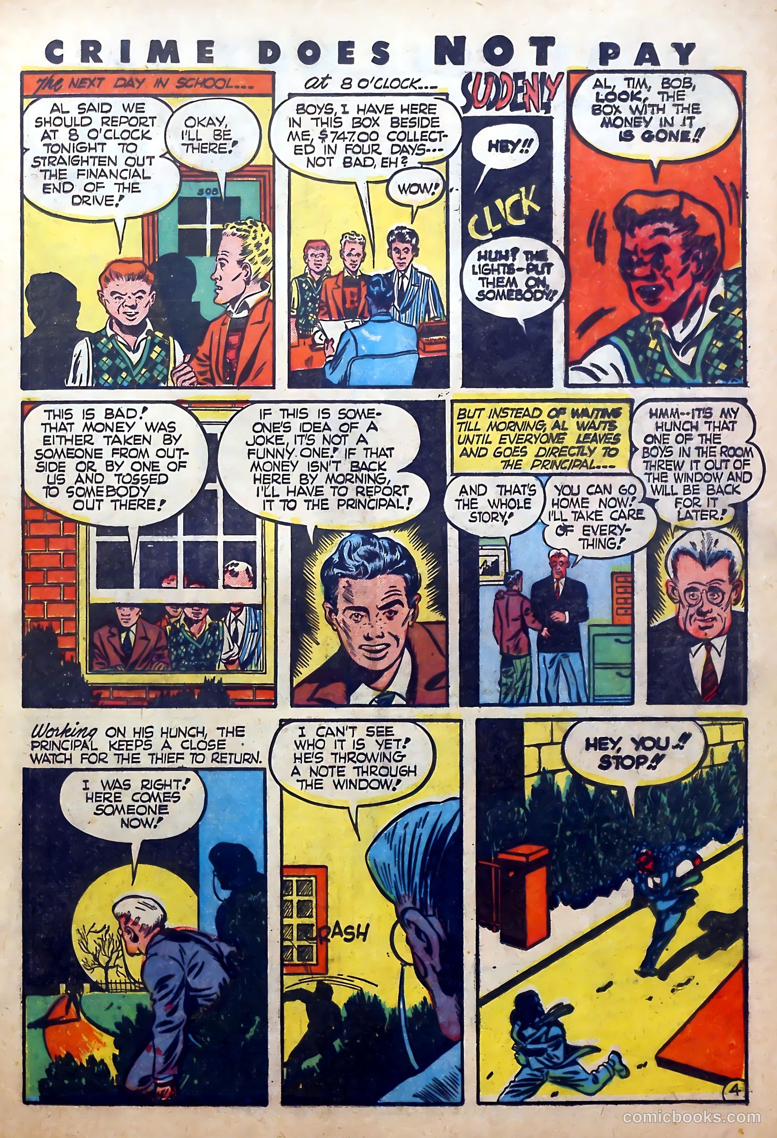 Crime Does Not Pay #26 (1943) — page 34 of 62