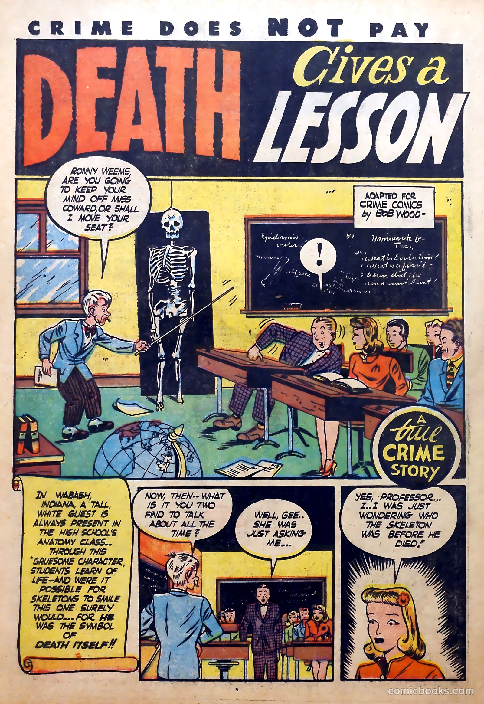 Crime Does Not Pay #26 (1943) — page 37 of 62