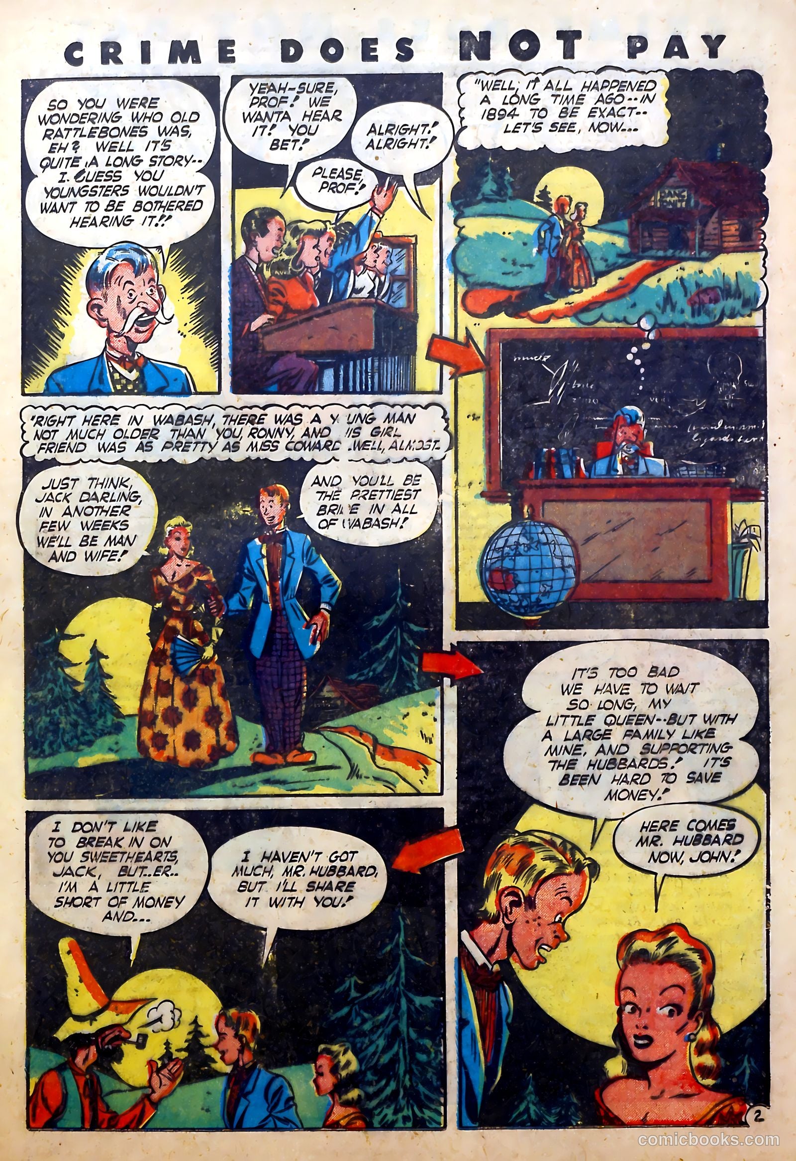 Crime Does Not Pay #26 (1943) — page 38 of 62