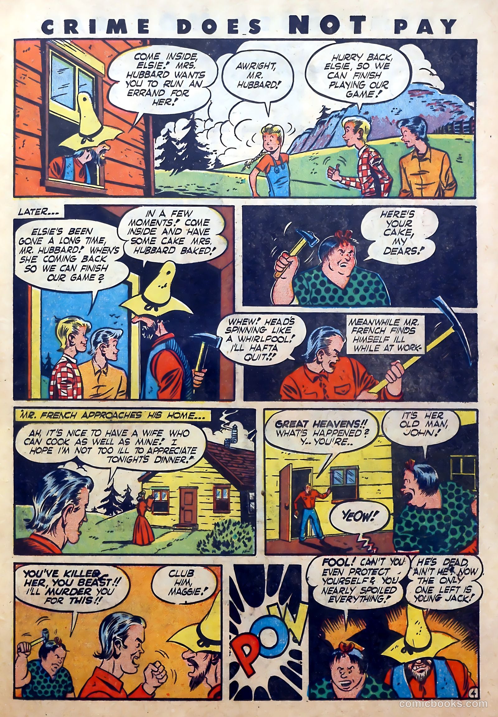 Crime Does Not Pay #26 (1943) — page 40 of 62