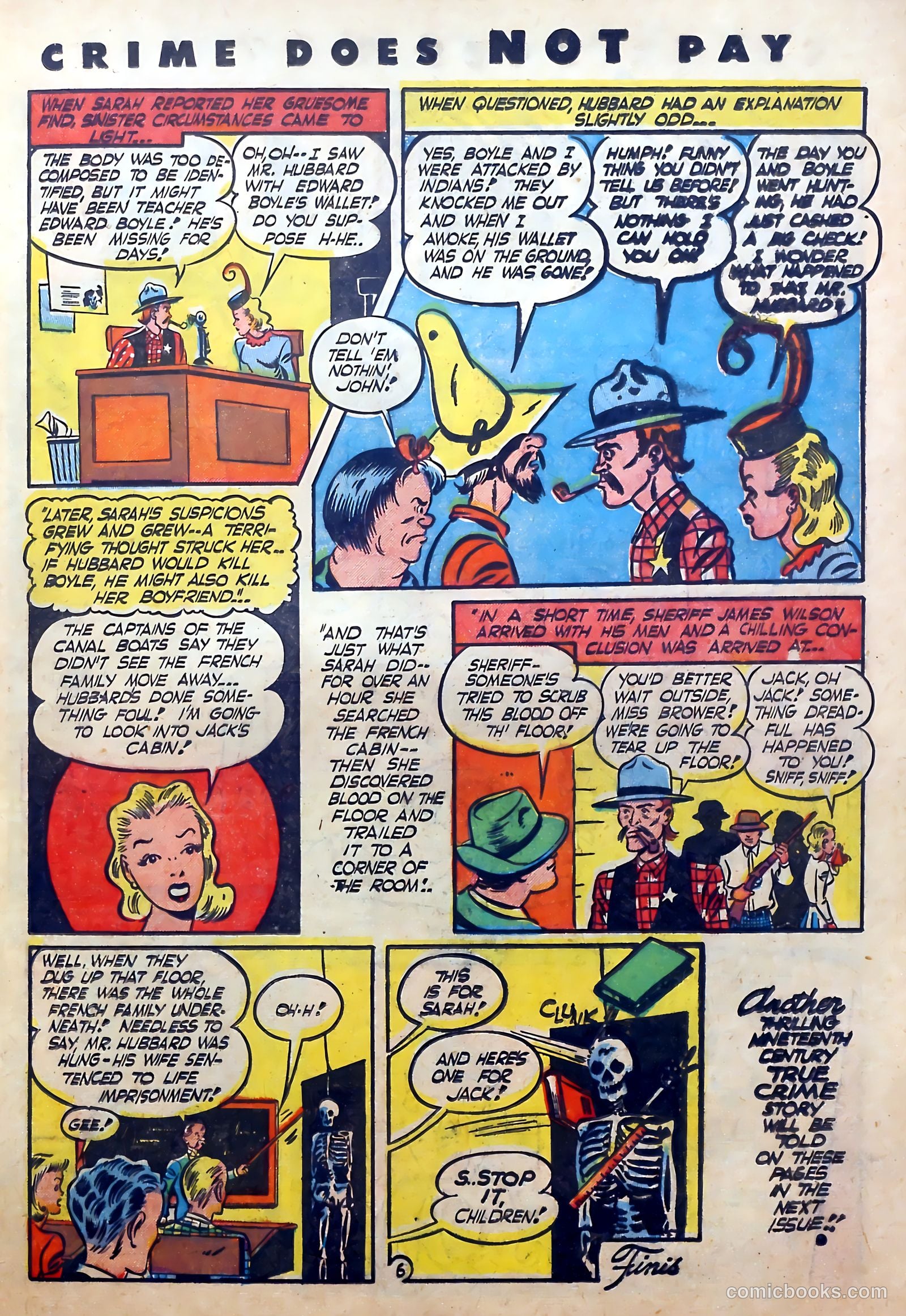 Crime Does Not Pay #26 (1943) — page 42 of 62