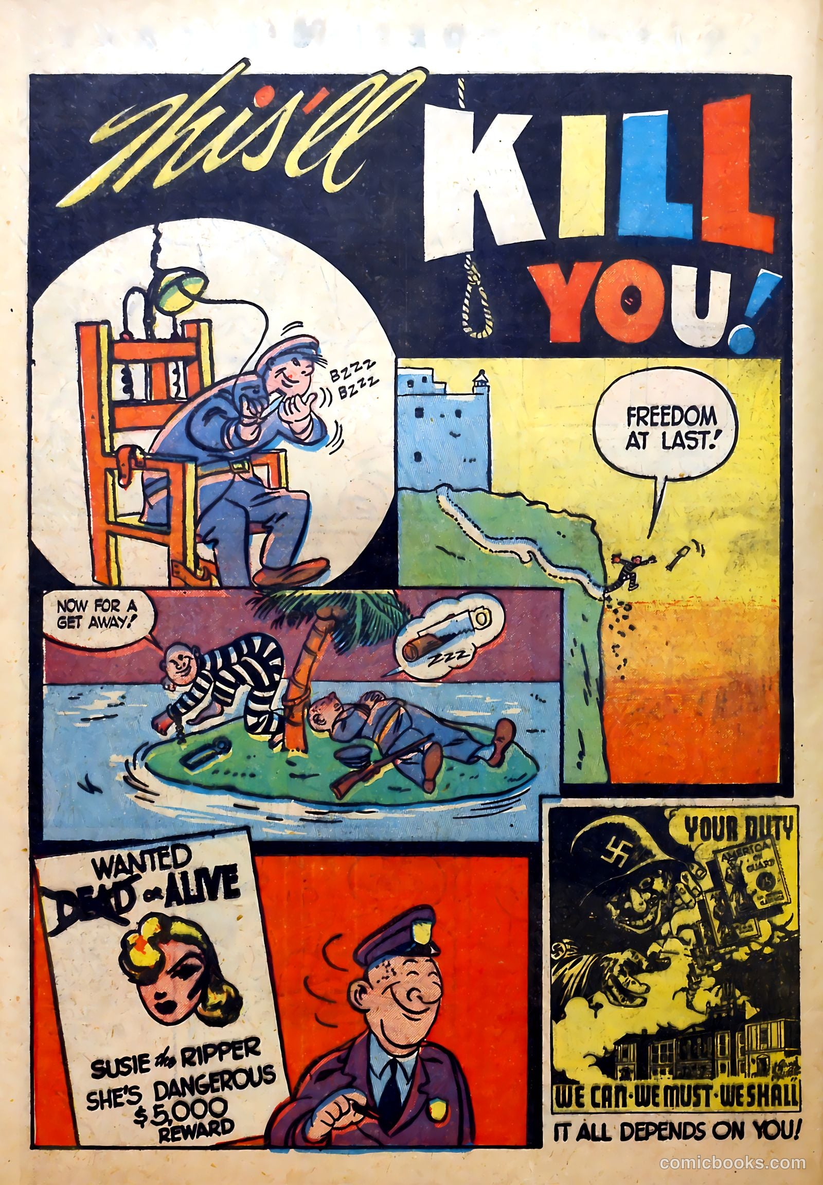 Crime Does Not Pay #26 (1943) — page 43 of 62