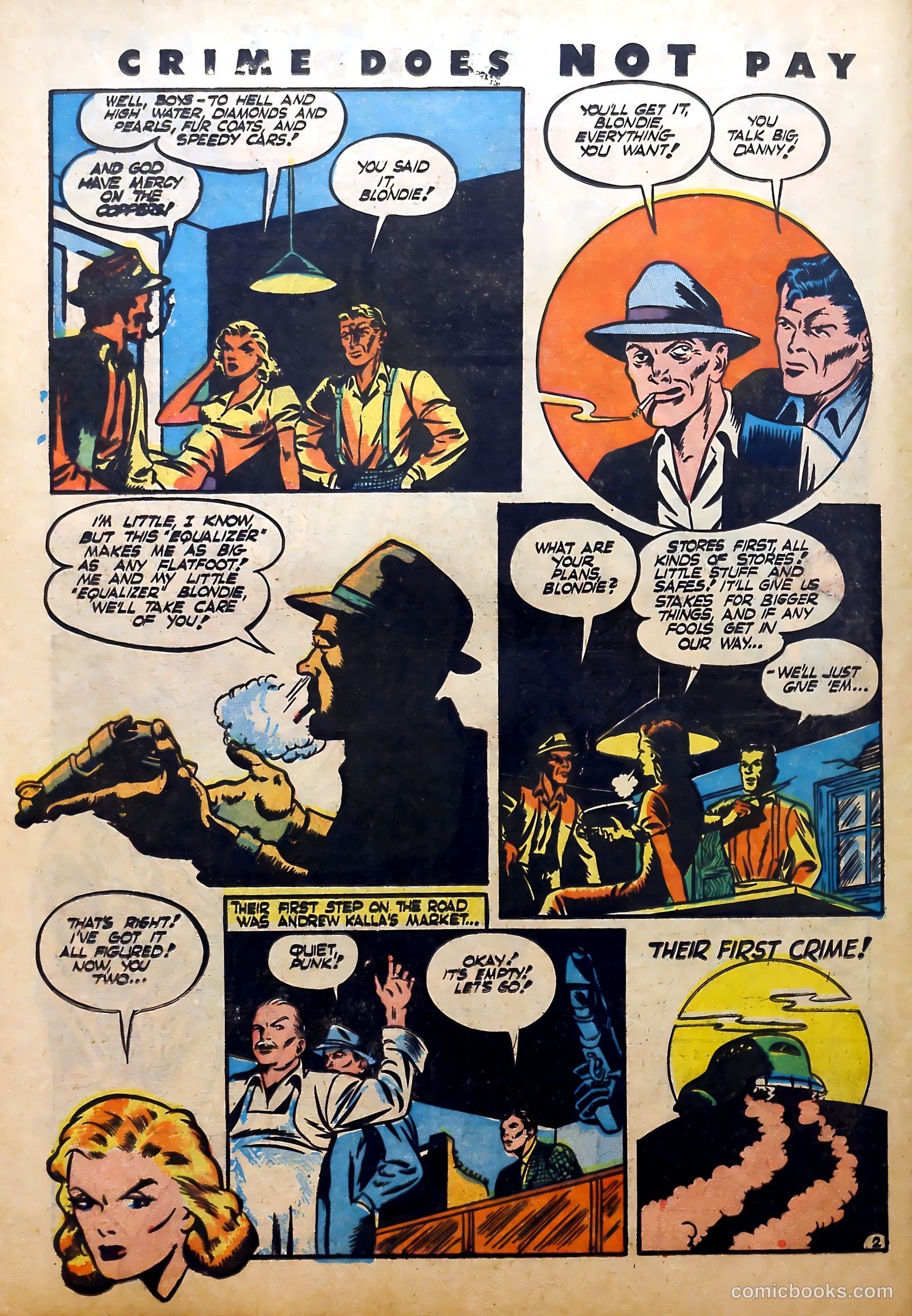 Crime Does Not Pay #26 (1943) — page 45 of 62