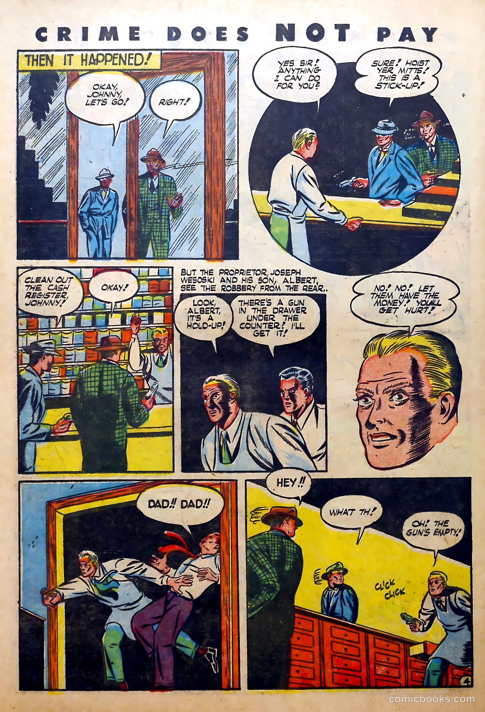 Crime Does Not Pay #26 (1943) — page 47 of 62