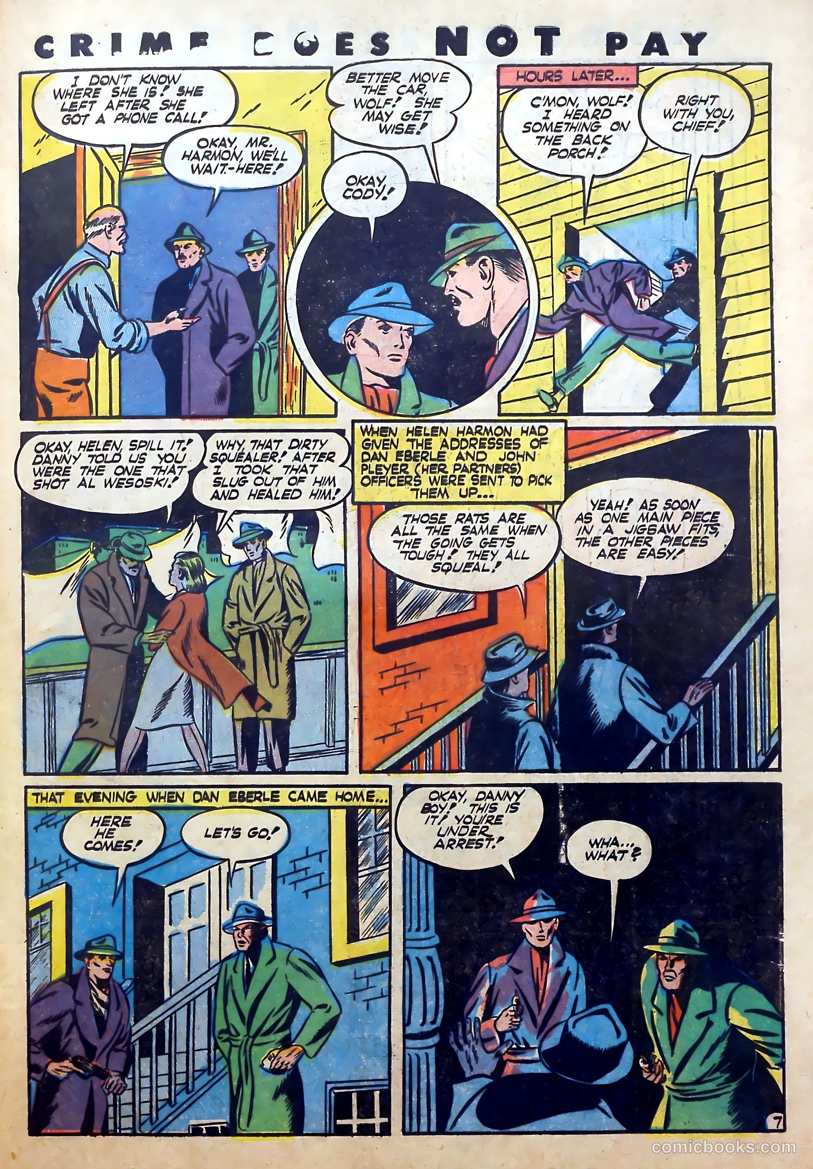 Crime Does Not Pay #26 (1943) — page 50 of 62