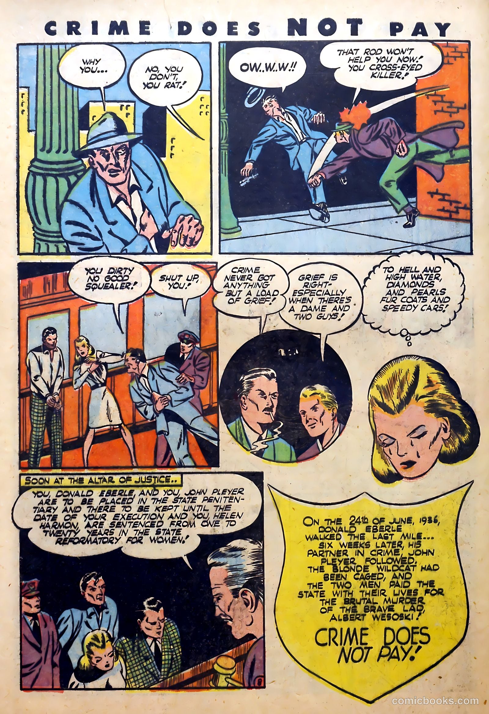 Crime Does Not Pay #26 (1943) — page 51 of 62
