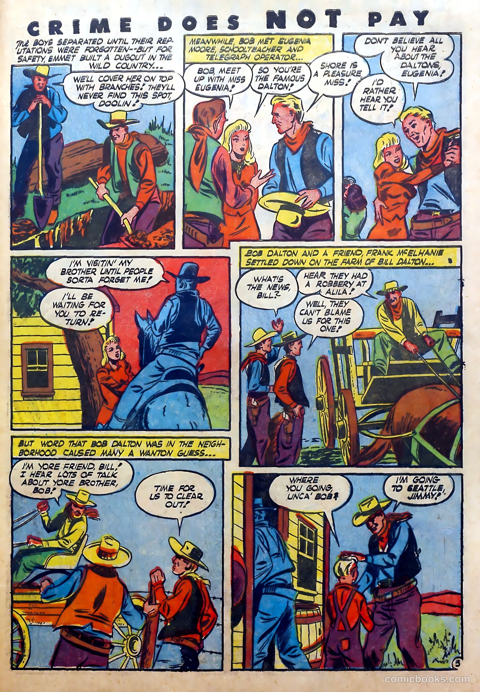 Crime Does Not Pay #26 (1943) — page 56 of 62