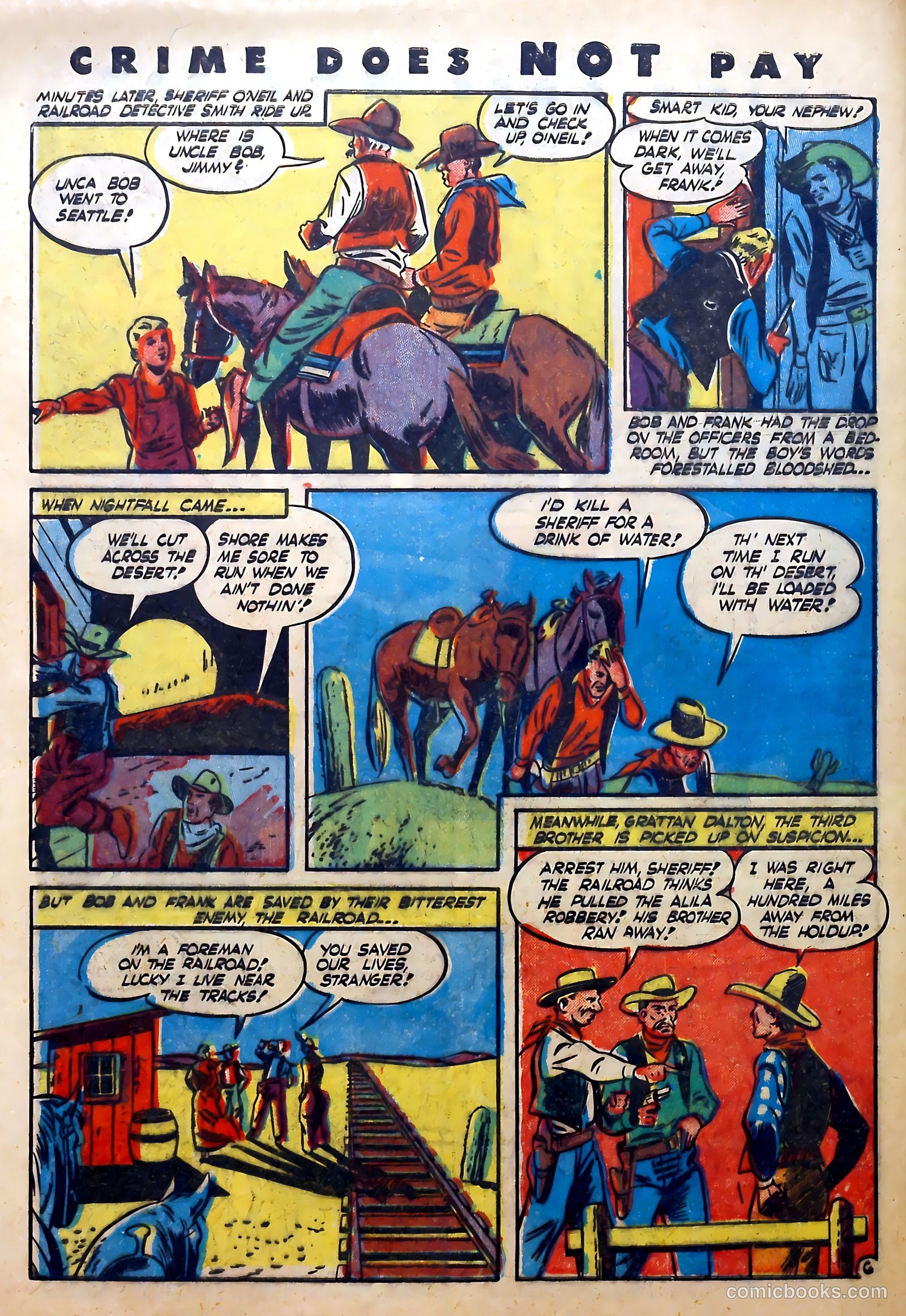 Crime Does Not Pay #26 (1943) — page 57 of 62
