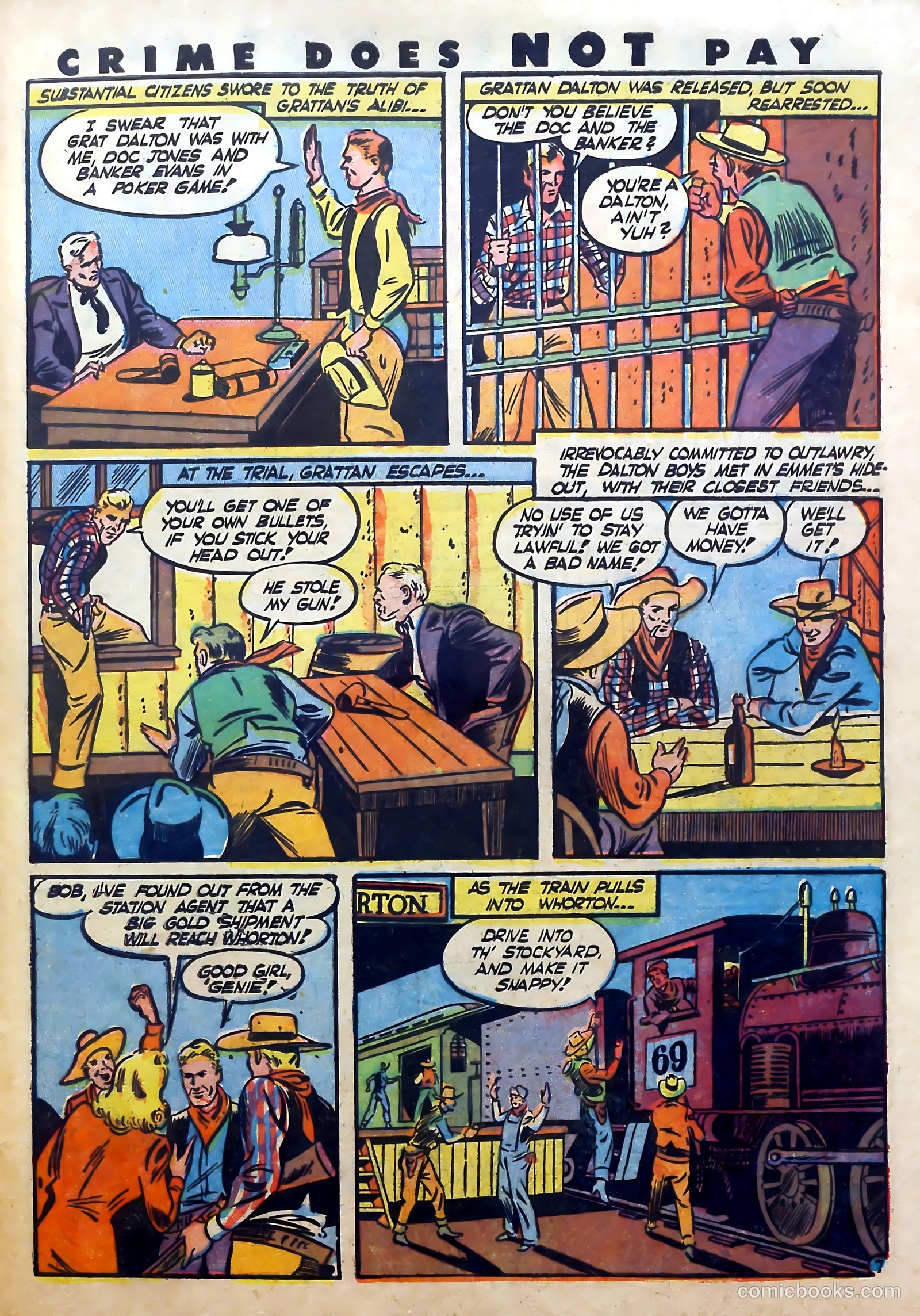 Crime Does Not Pay #26 (1943) — page 58 of 62