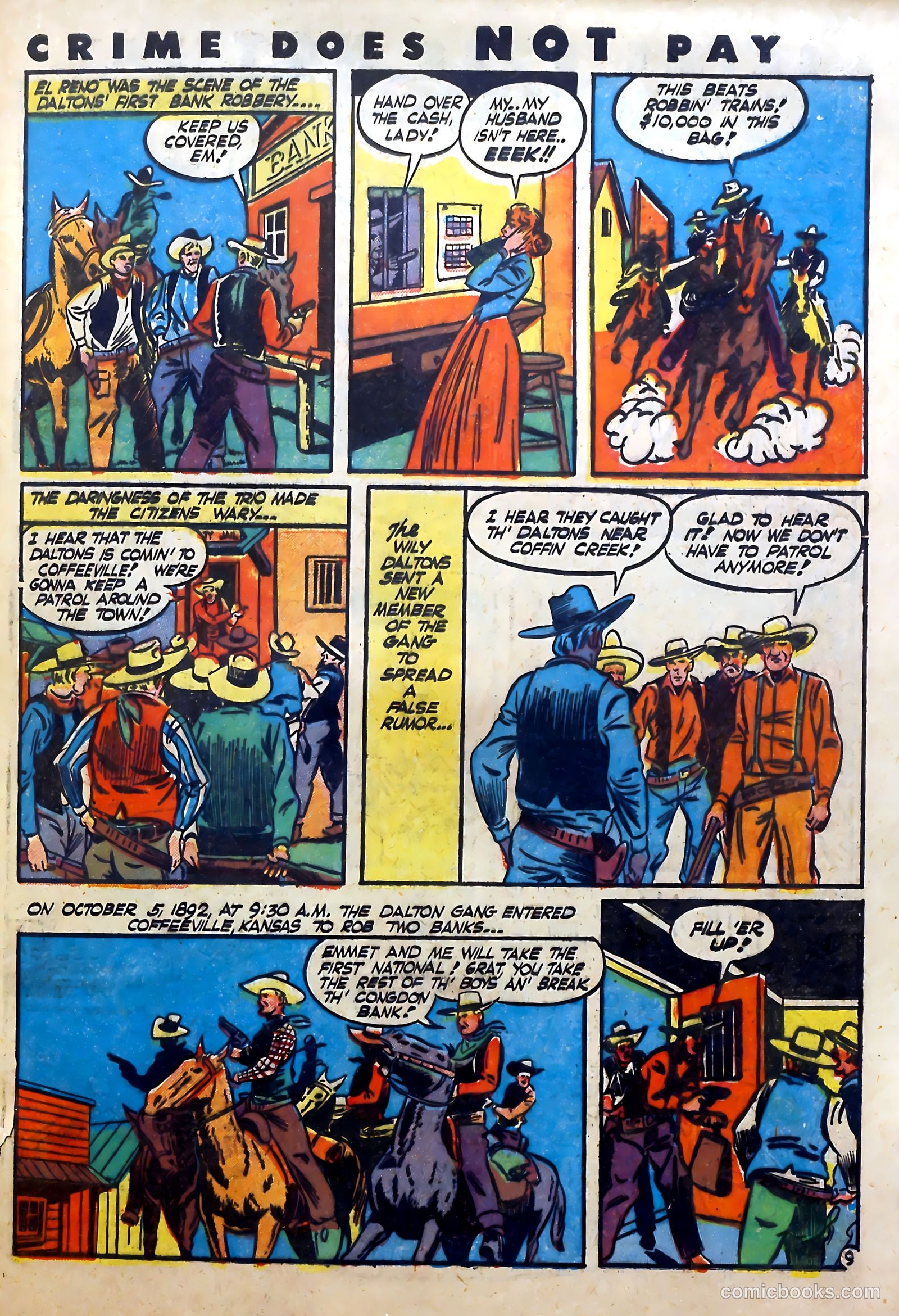 Crime Does Not Pay #26 (1943) — page 60 of 62