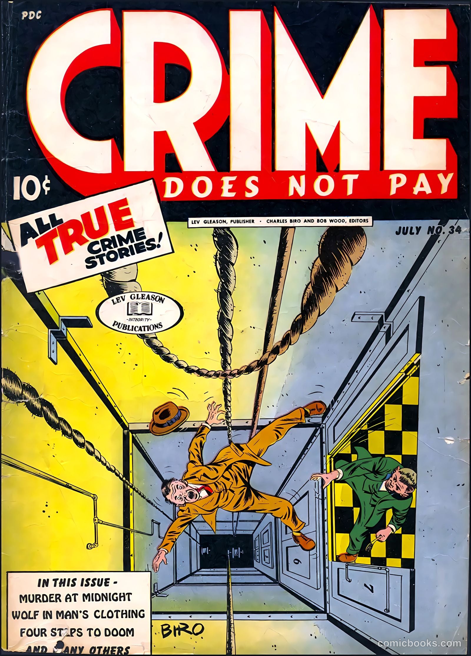 Crime Does Not Pay #34