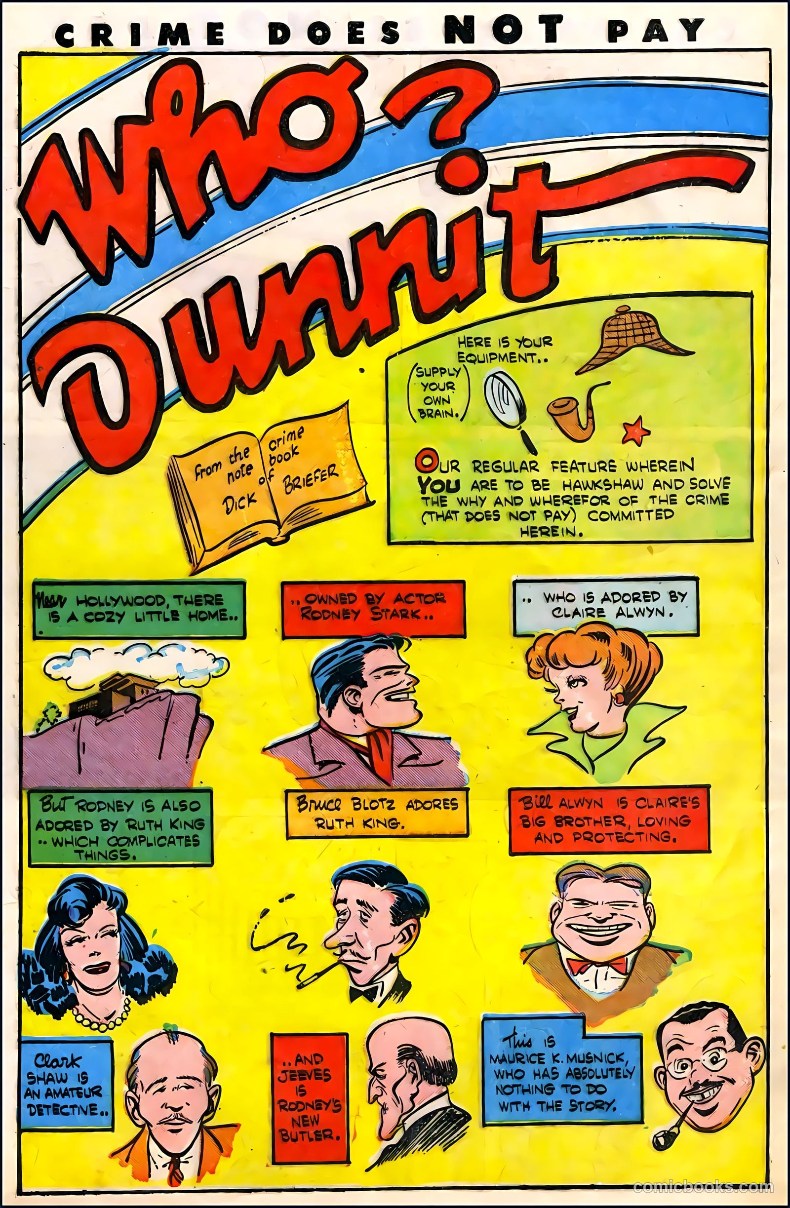 Crime Does Not Pay #34 (1944) — page 2 of 8