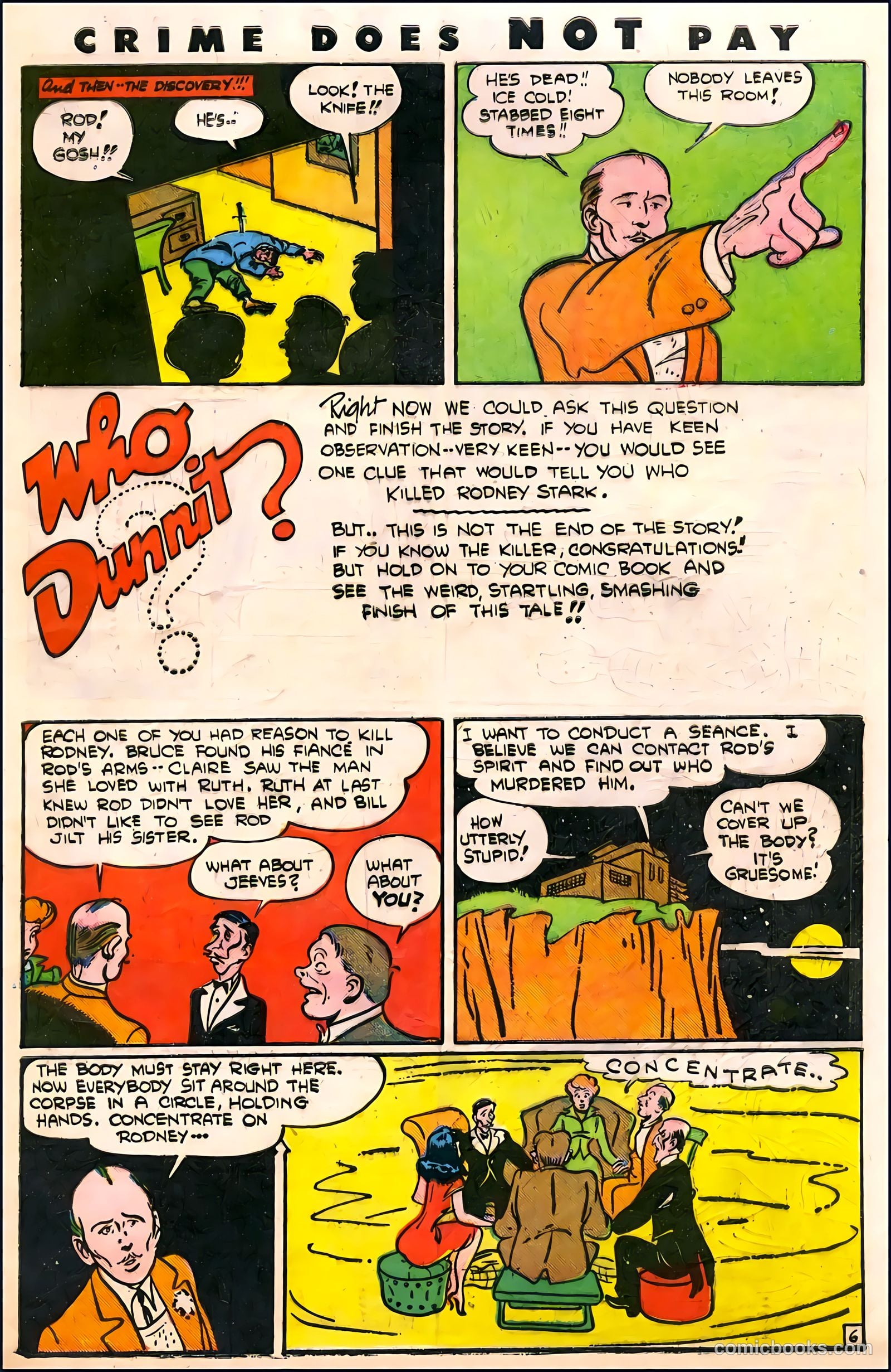 Crime Does Not Pay #34 (1944) — page 7 of 8
