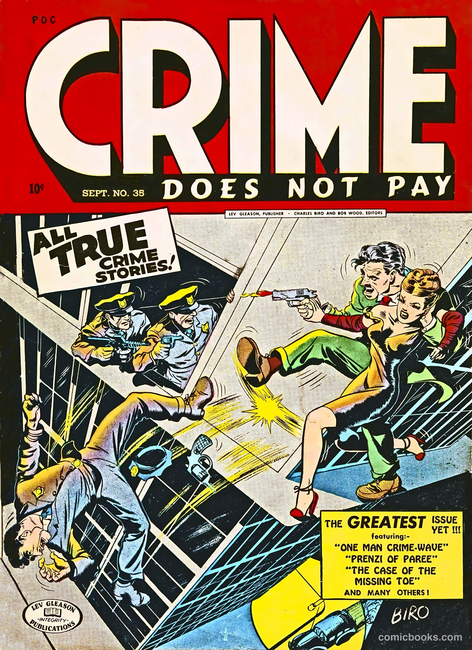 Crime Does Not Pay #35 (1944) — page 1 of 52