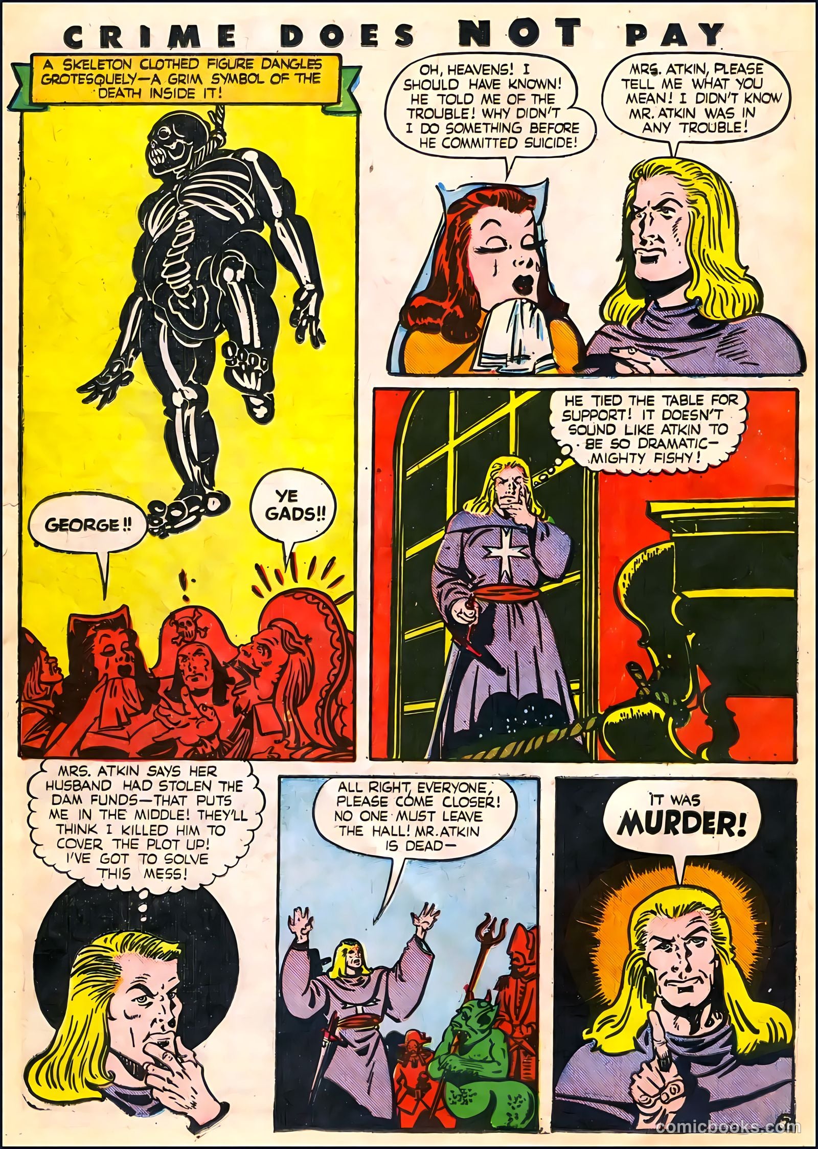 Crime Does Not Pay #42 (1945) — page 8 of 9