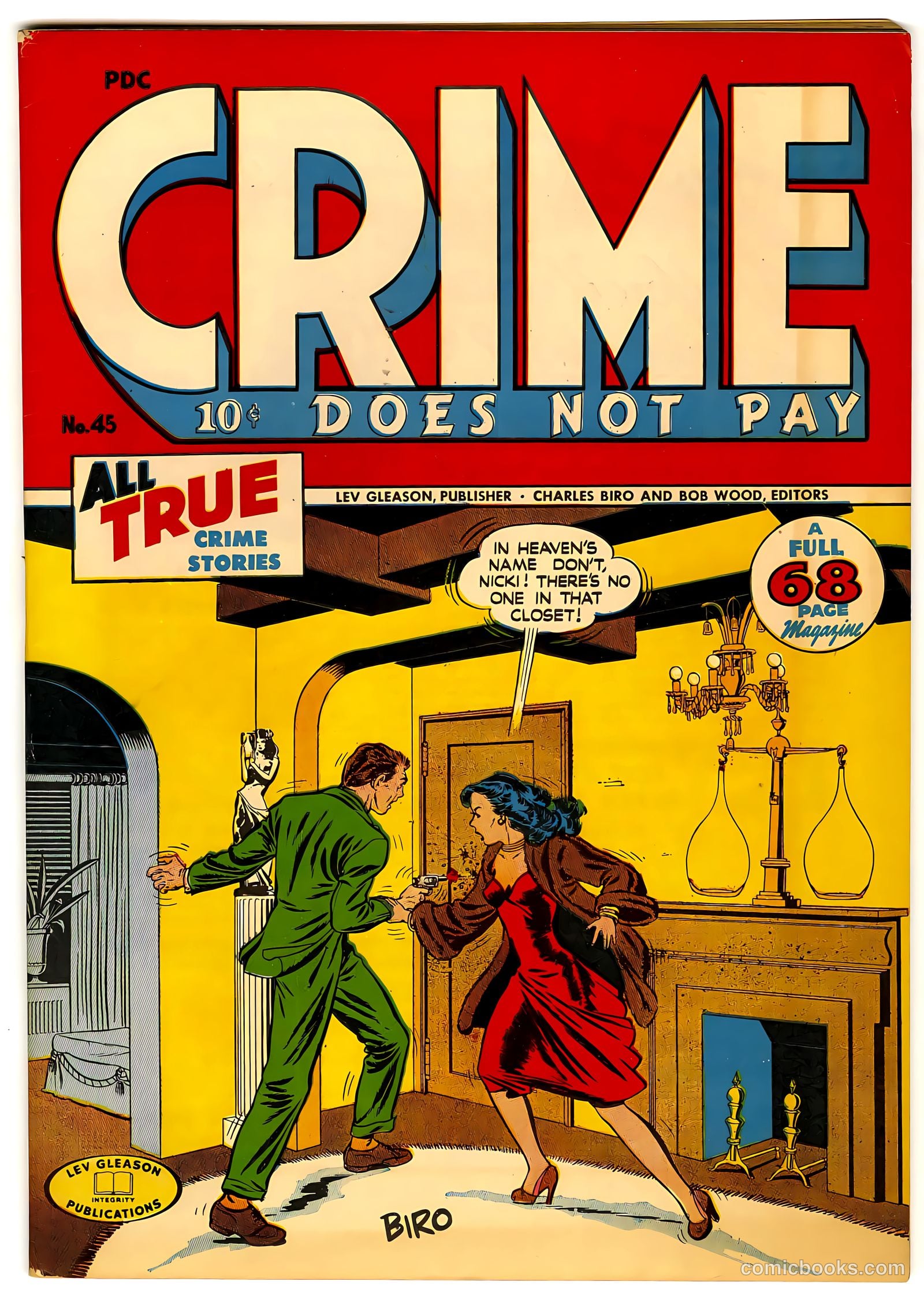 Crime Does Not Pay #45