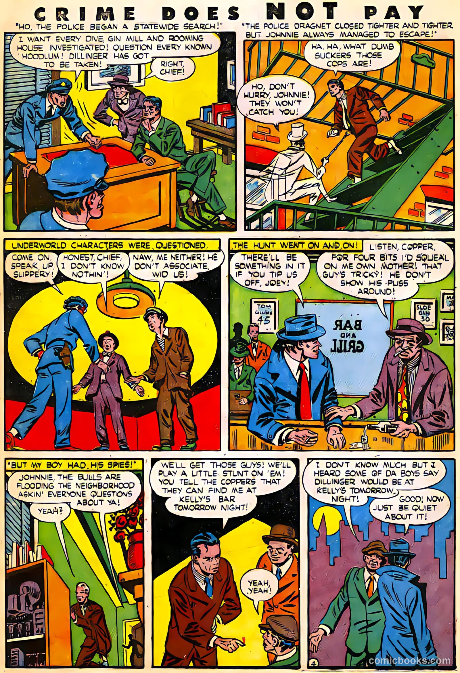 Crime Does Not Pay #45 (1946) — page 5 of 29