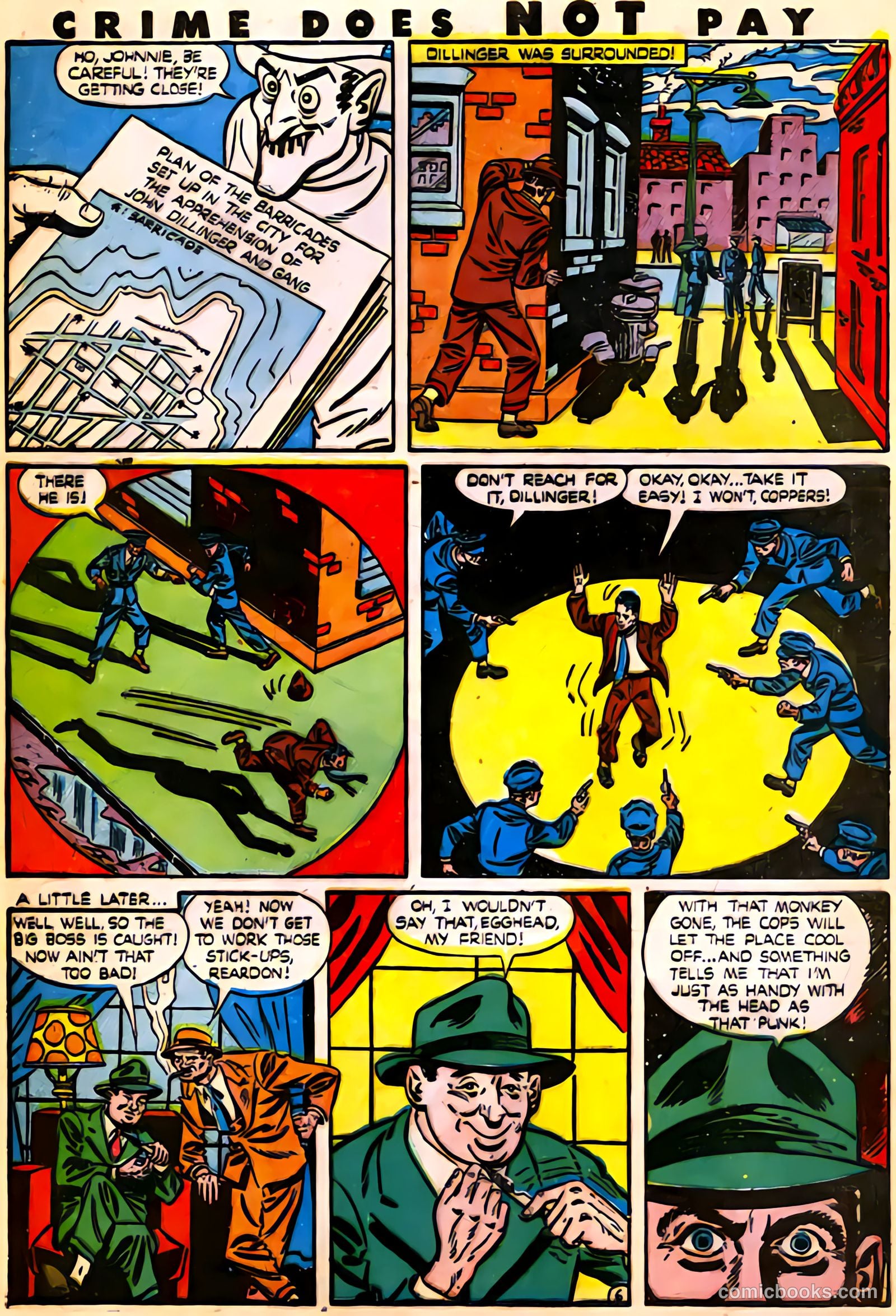 Crime Does Not Pay #45 (1946) — page 7 of 29