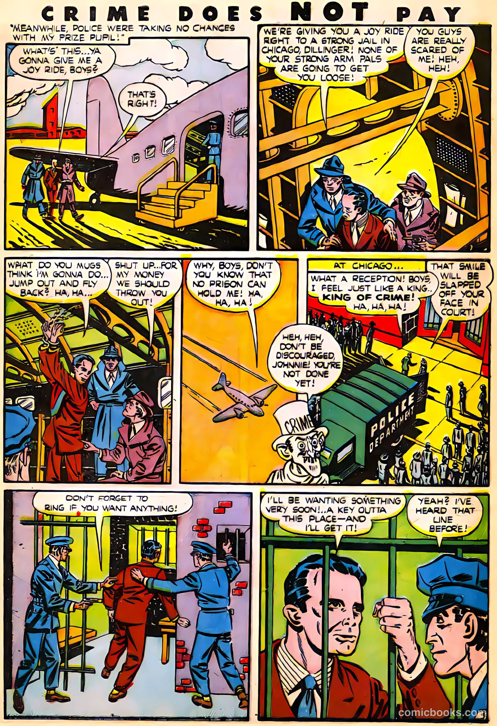 Crime Does Not Pay #45 (1946) — page 8 of 29