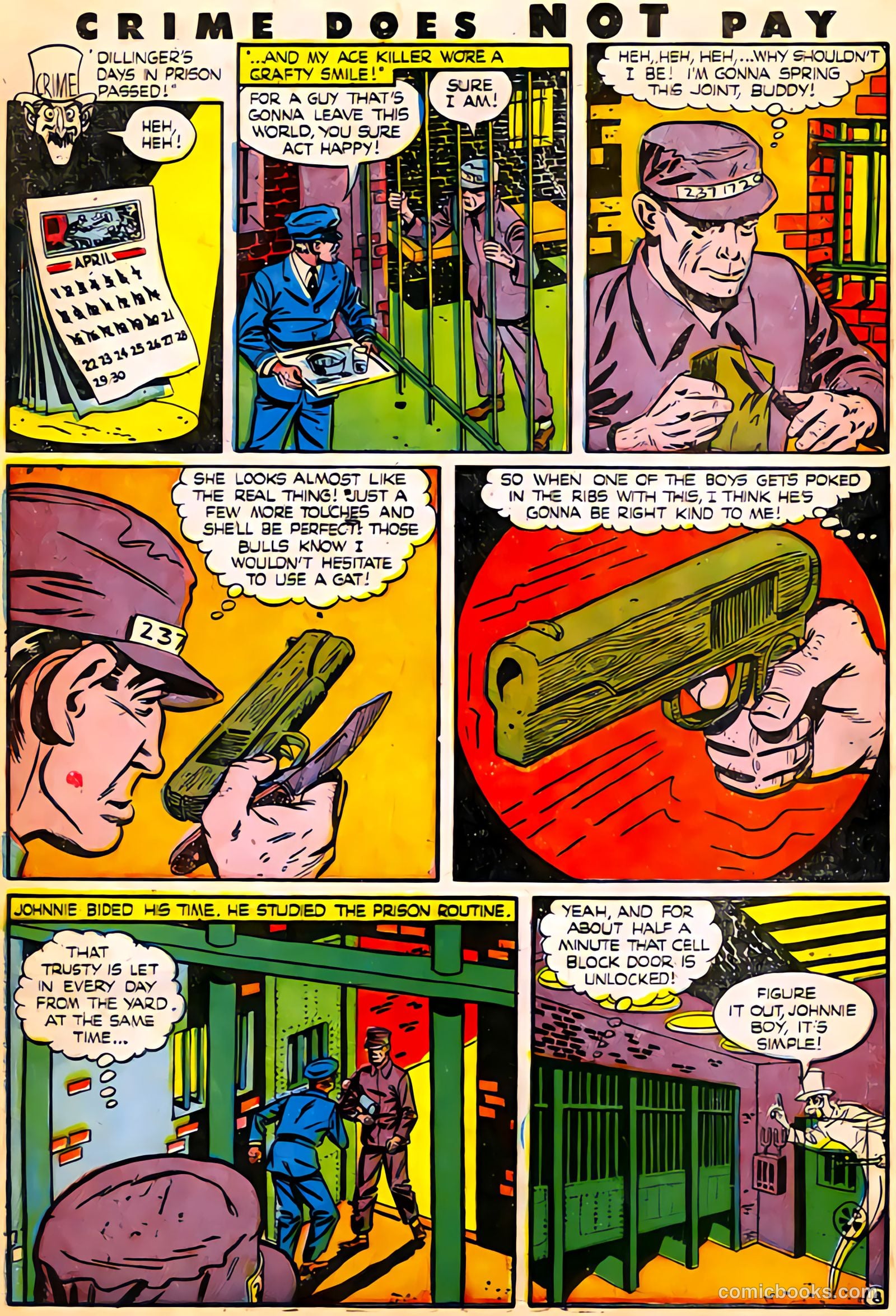 Crime Does Not Pay #45 (1946) — page 9 of 29