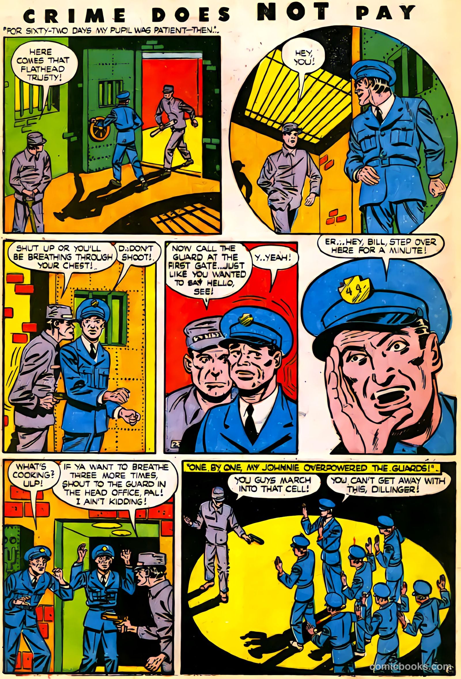 Crime Does Not Pay #45 (1946) — page 10 of 29