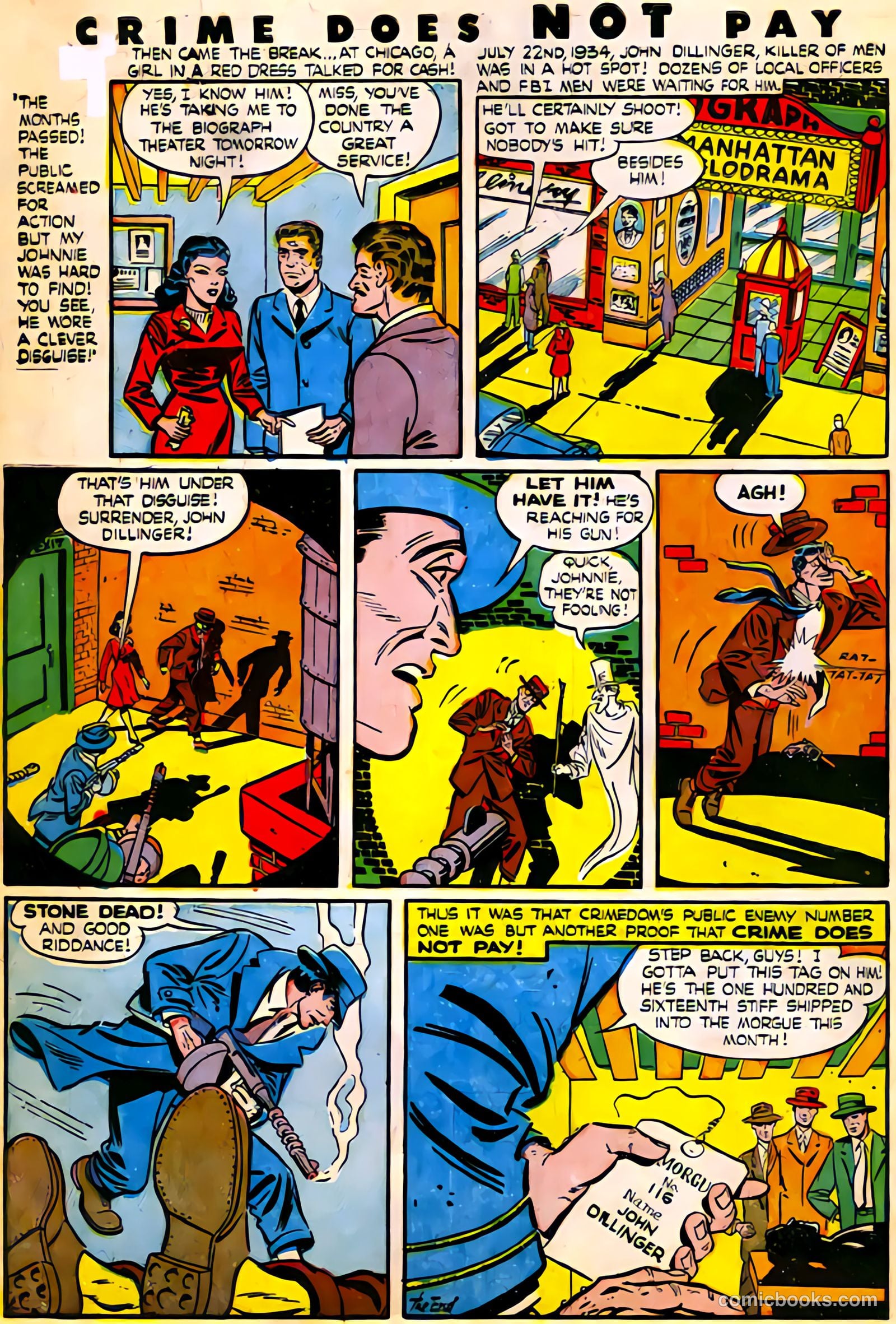 Crime Does Not Pay #45 (1946) — page 13 of 29