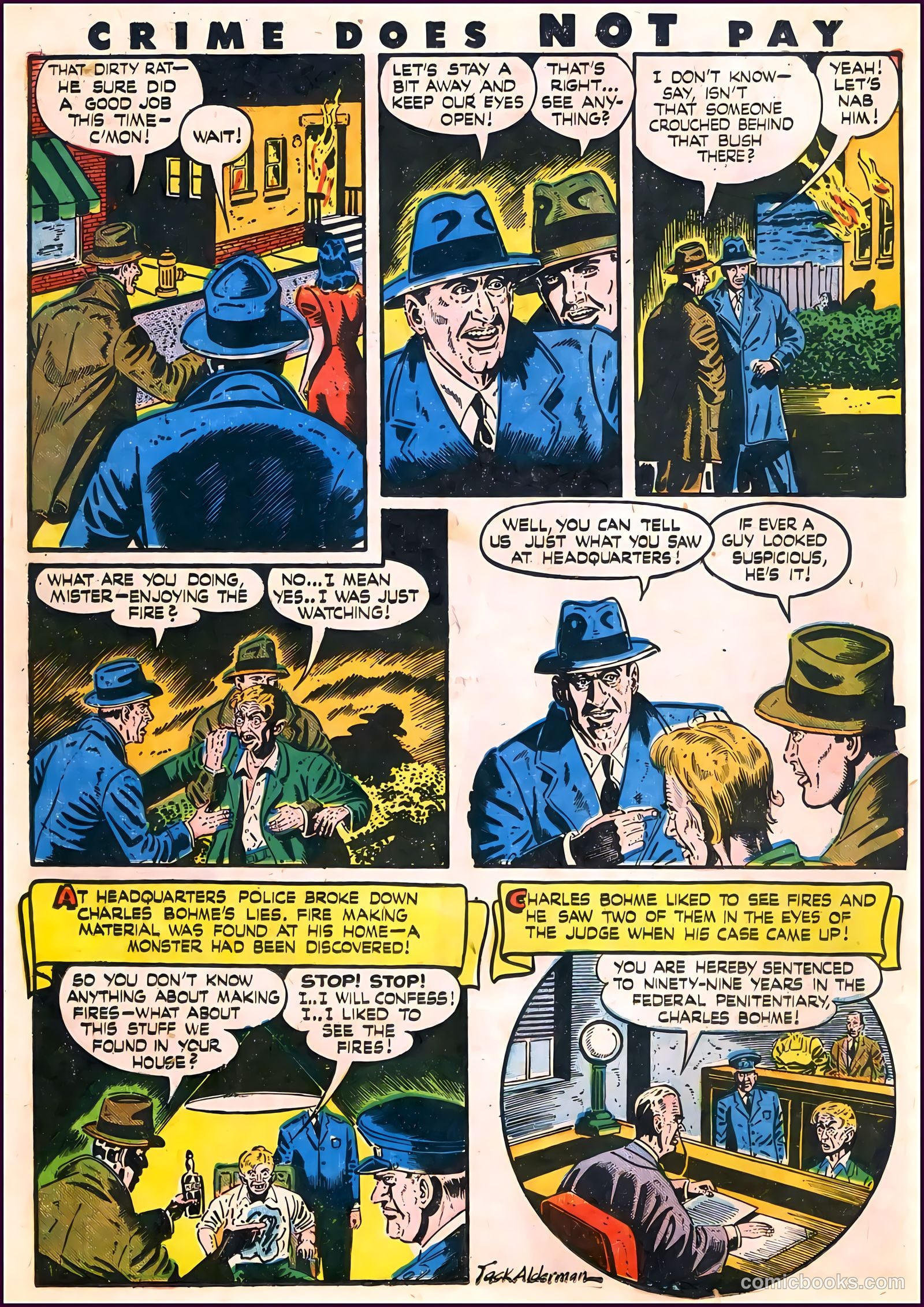 Crime Does Not Pay #45 (1946) — page 20 of 29