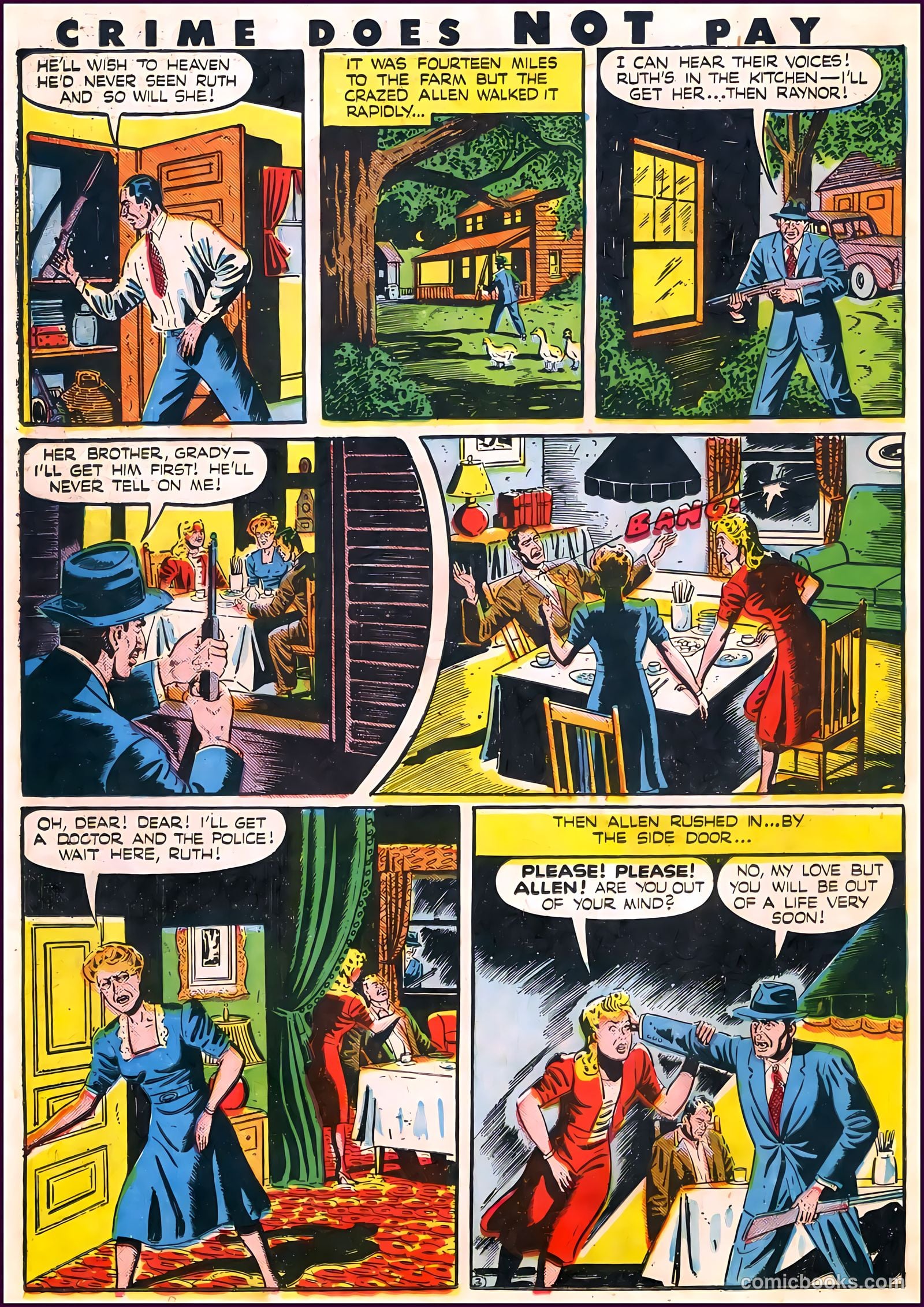 Crime Does Not Pay #45 (1946) — page 22 of 29
