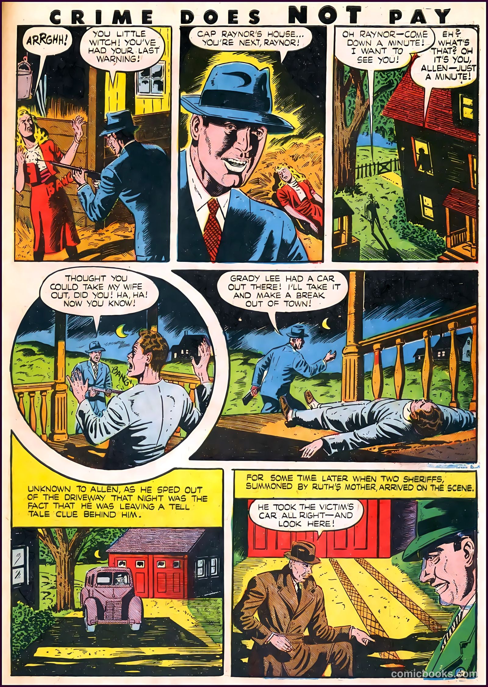 Crime Does Not Pay #45 (1946) — page 23 of 29
